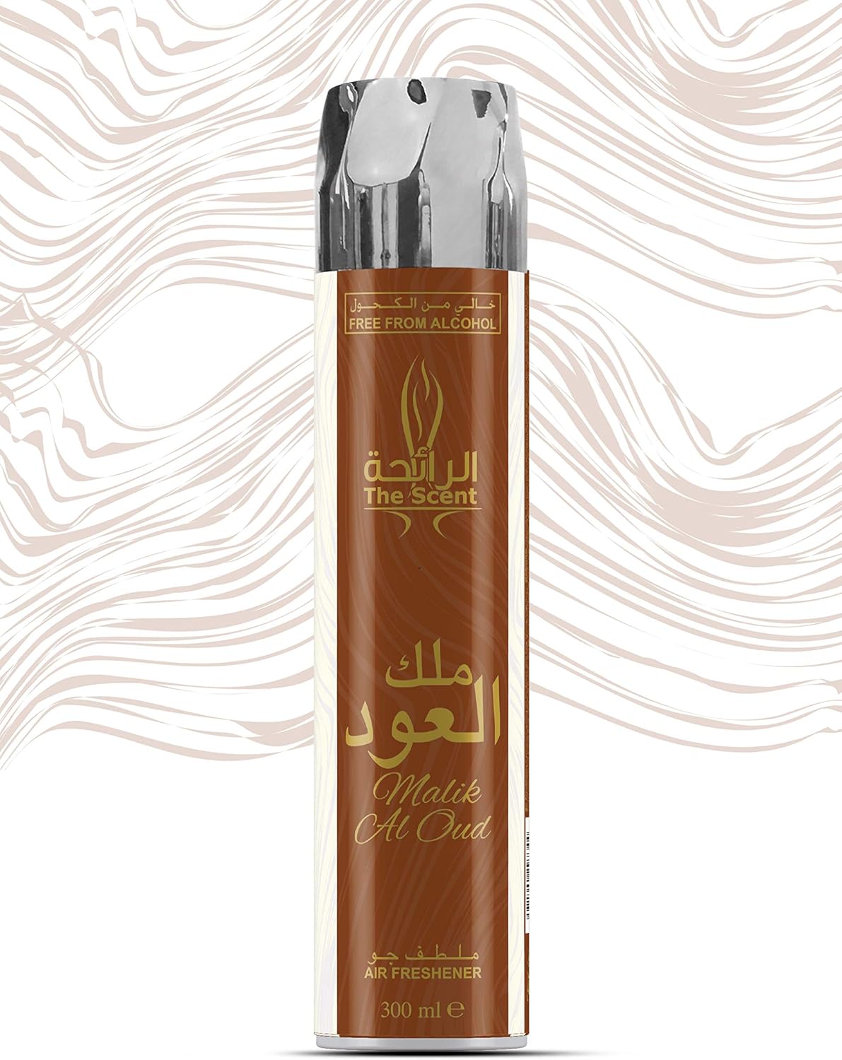 The Scent Malik Al Oud Air Freshener Spray 300ML Pack of 6 Free