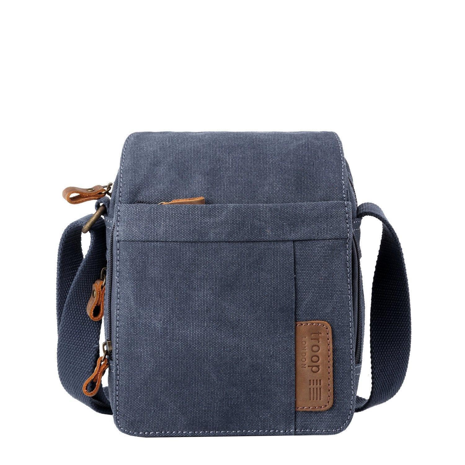 Troop London TRP0220 Classic Canvas Across Body Bag