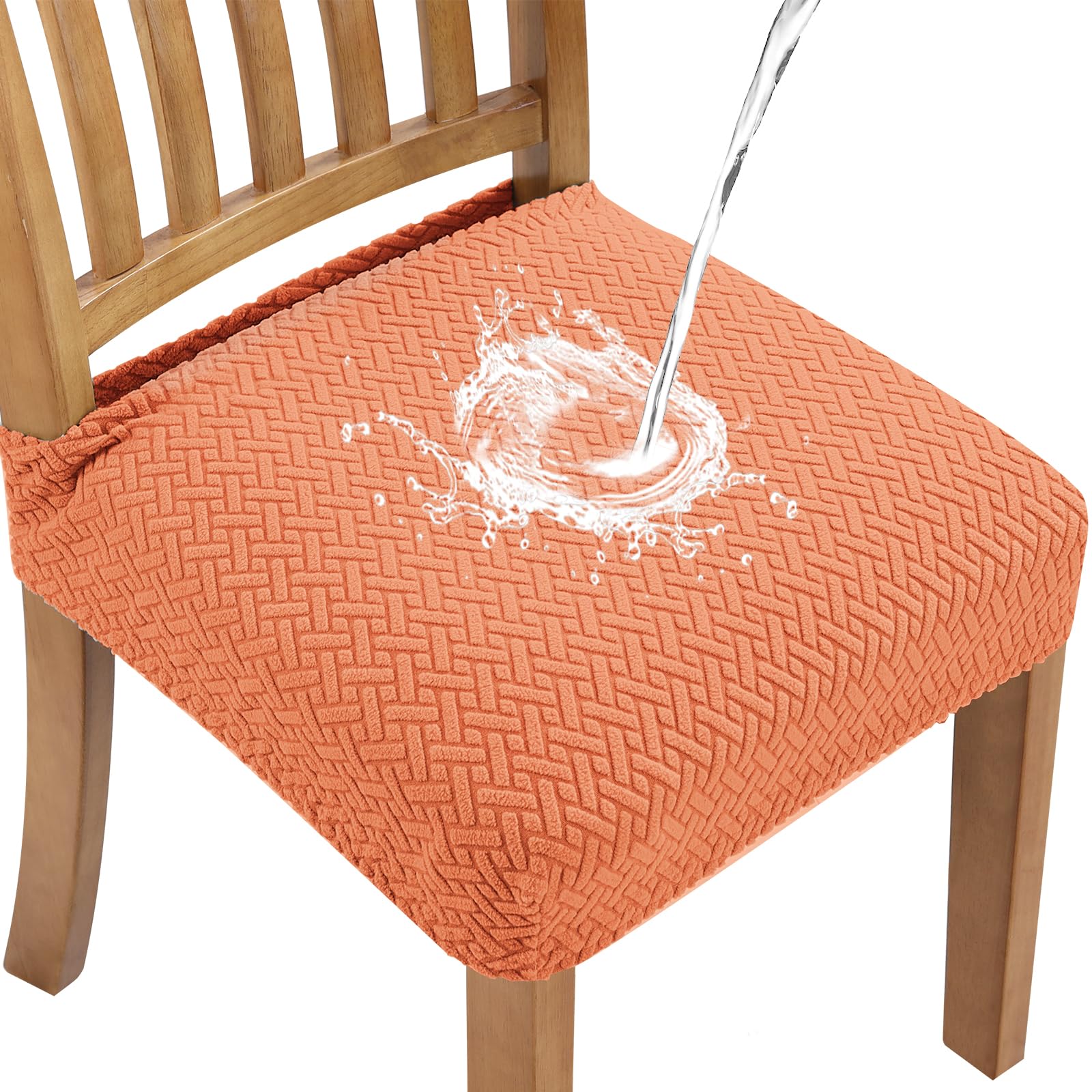 Fuloon Set Of Chair Covers For Dining Room Removable