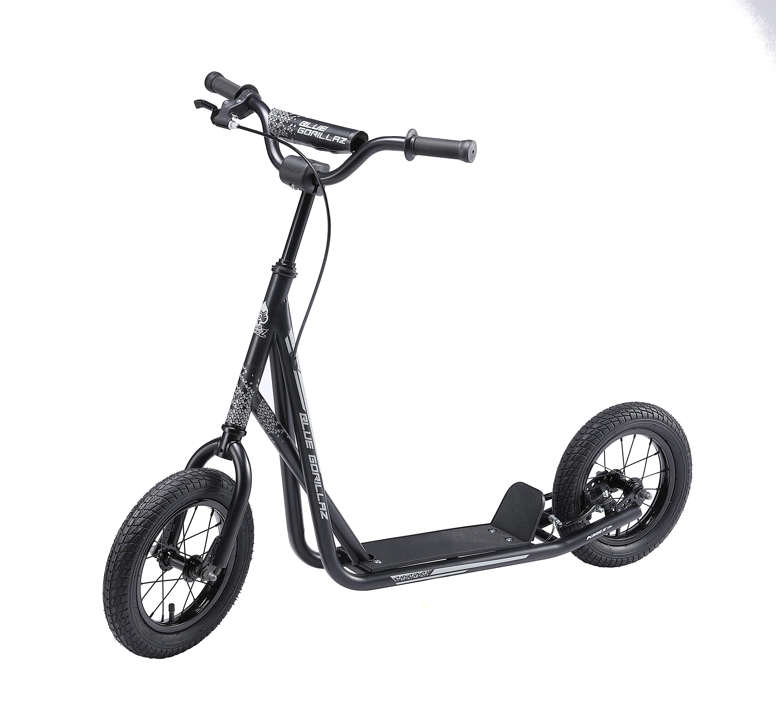 Monopattino Bambini 2 Ruote da 7 Anni | Scooter Bambini 12 Pollici con Ruote Grandi