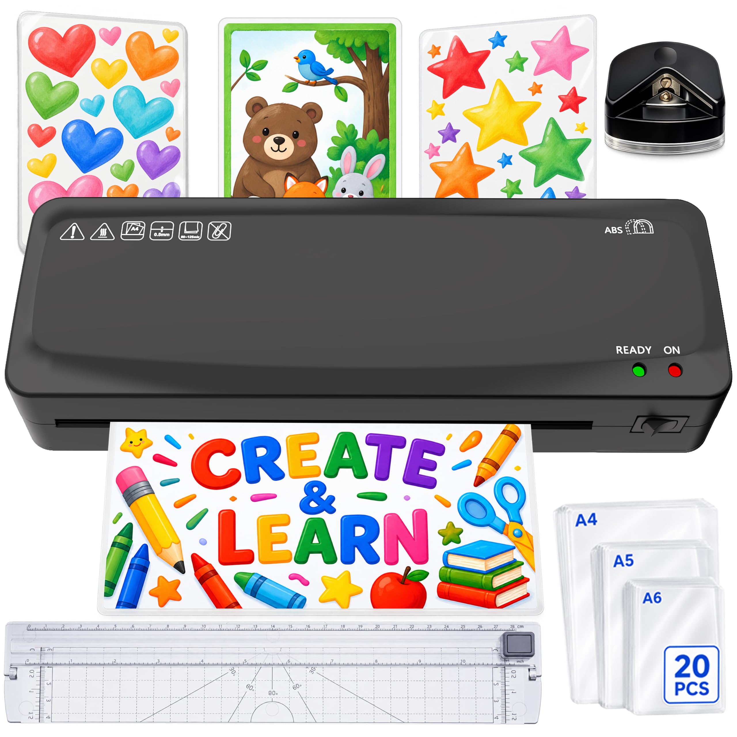 9 Inch A4 Thermal Laminator Machine for Home Office School