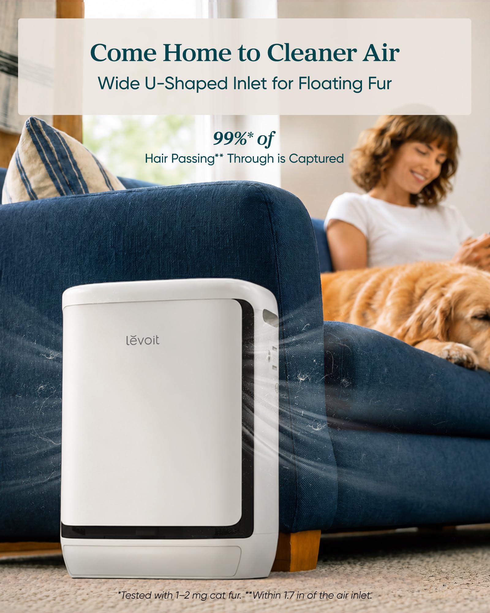 Levoit Vital Pet Pro Air Purifier - Pet Odor Control -6