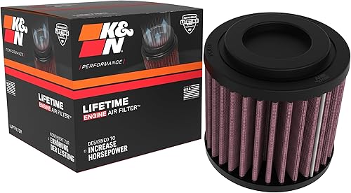 K&N Filtro de aire del motor alto rendimiento, premium, filtro de aire Powersport compatible con Royal Enfield ClassicHunter 350 2022-2033 y Meteor