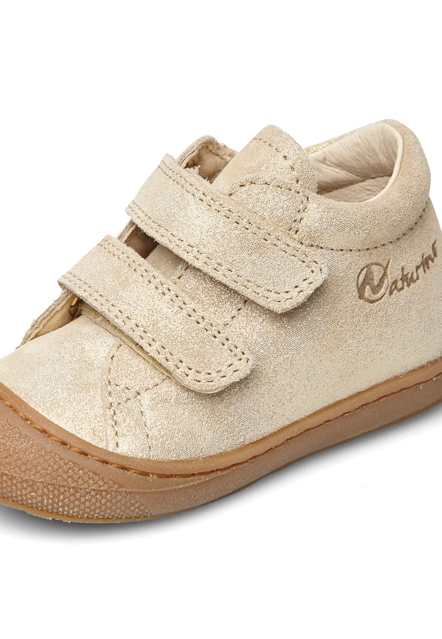 Naturino Buty z błyszczącego zamszu