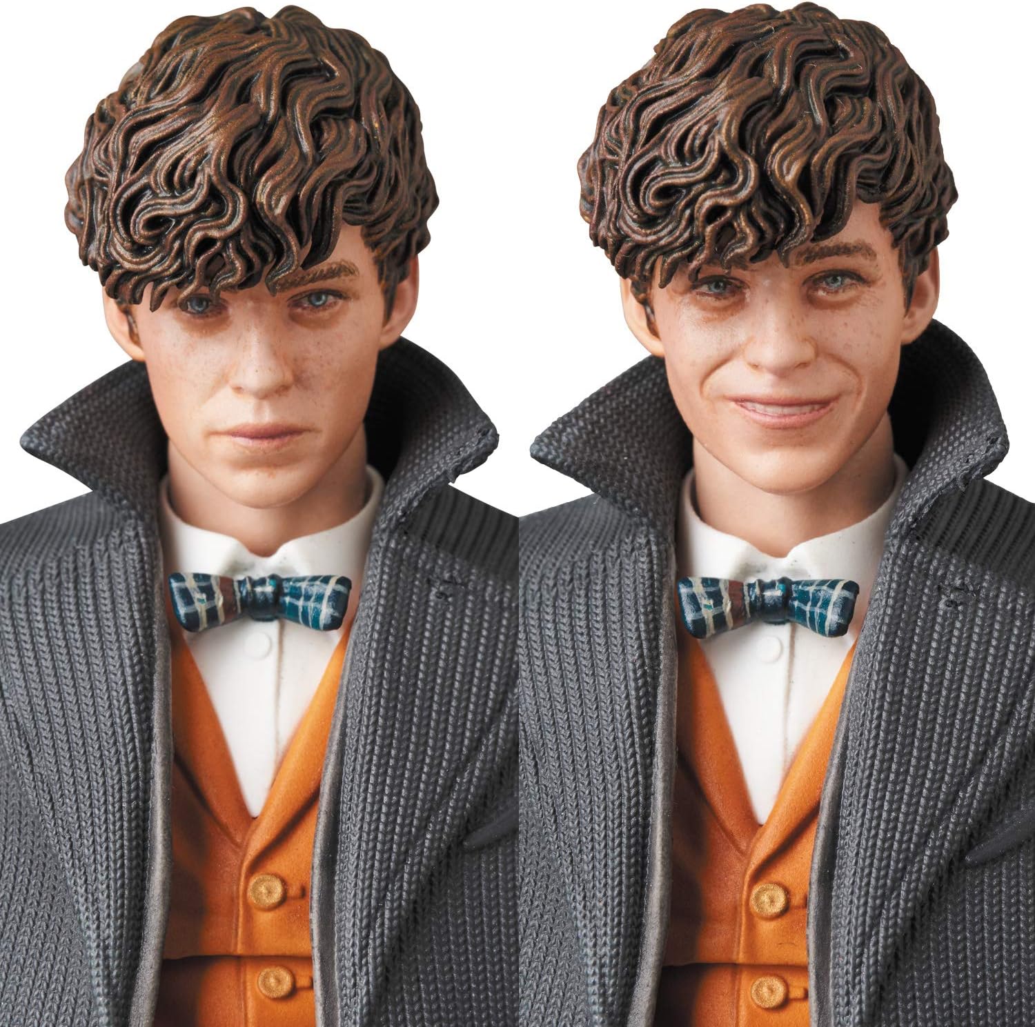 Medicom Fantastic Beasts: The Crimes of Grindelwald: Newt Scamander Mafex Action Figure, Multicolor