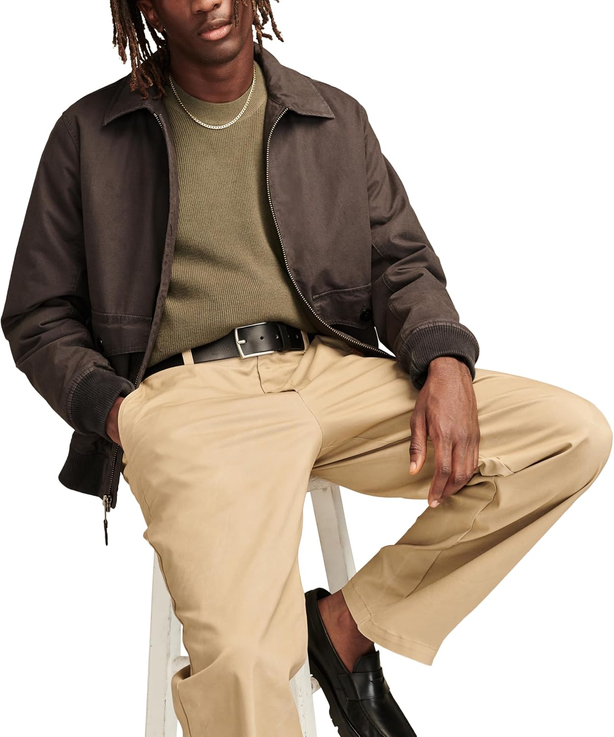 Lucky Brand Men's Fine Gauge Crew Sweater
