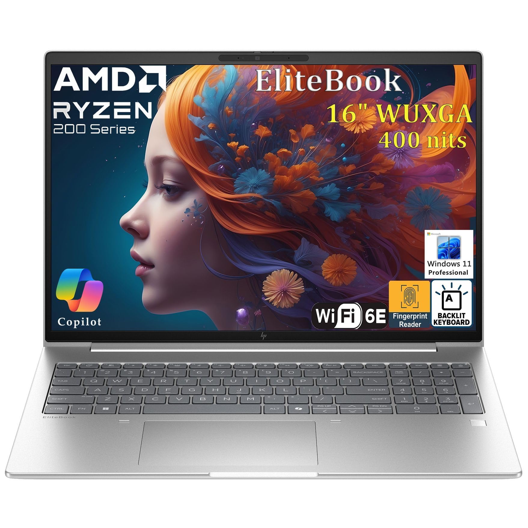 HP EliteBook 16 Business Laptop AMD