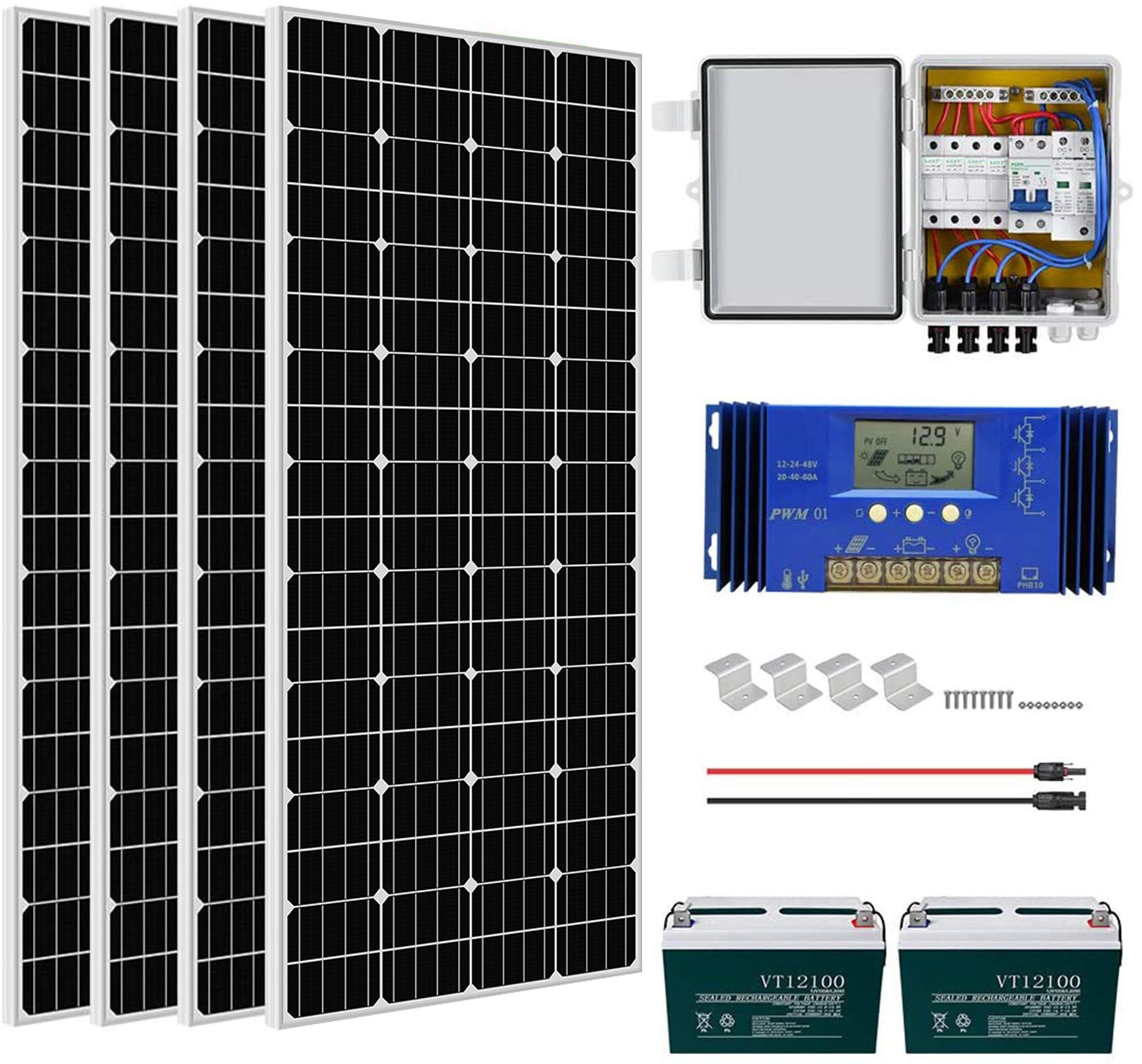 Buy ECOWORTHY 800 Watts Complete Solar Power System Kit Off Grid with