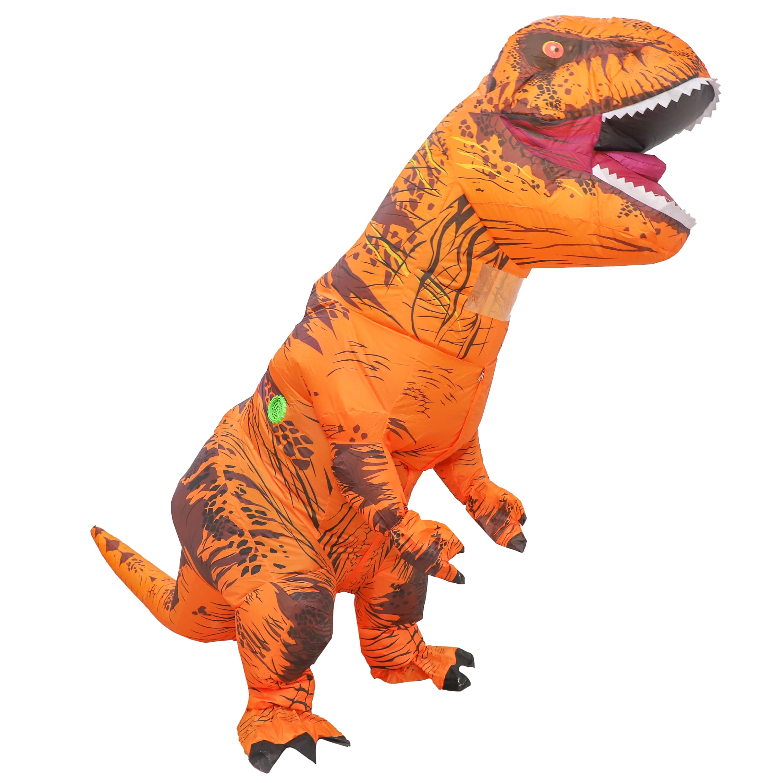 Sponsored Ad – Inflatable Dinosaur Costume Adult Fancy Dinosaur Suit Blow up Trex Full Body Dino Costume For Halloween Cosplay Party