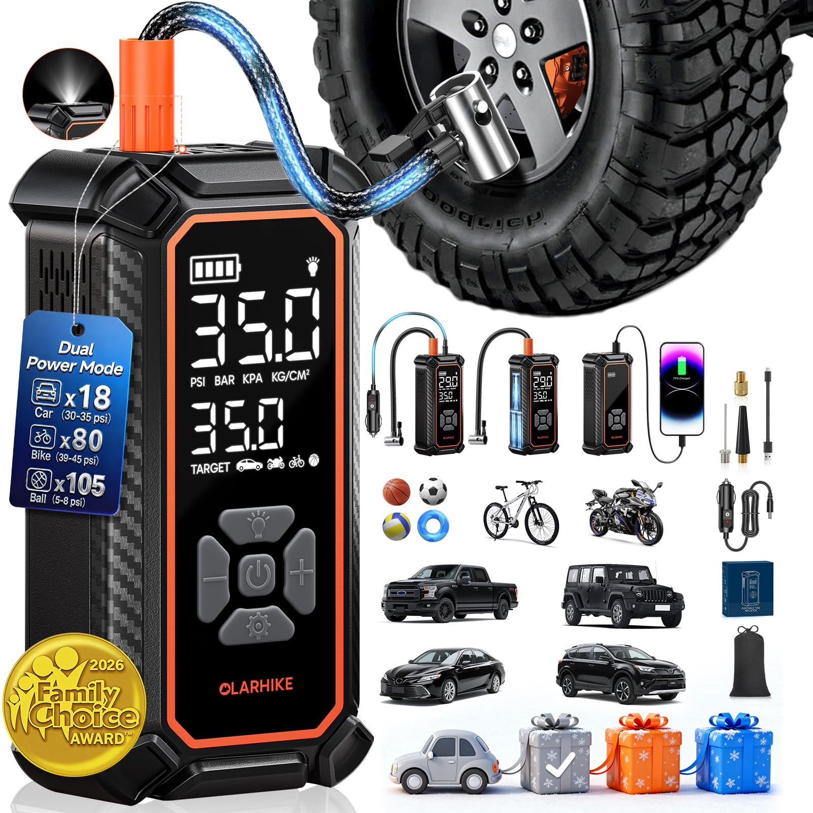 OlarHike Tire Inflator