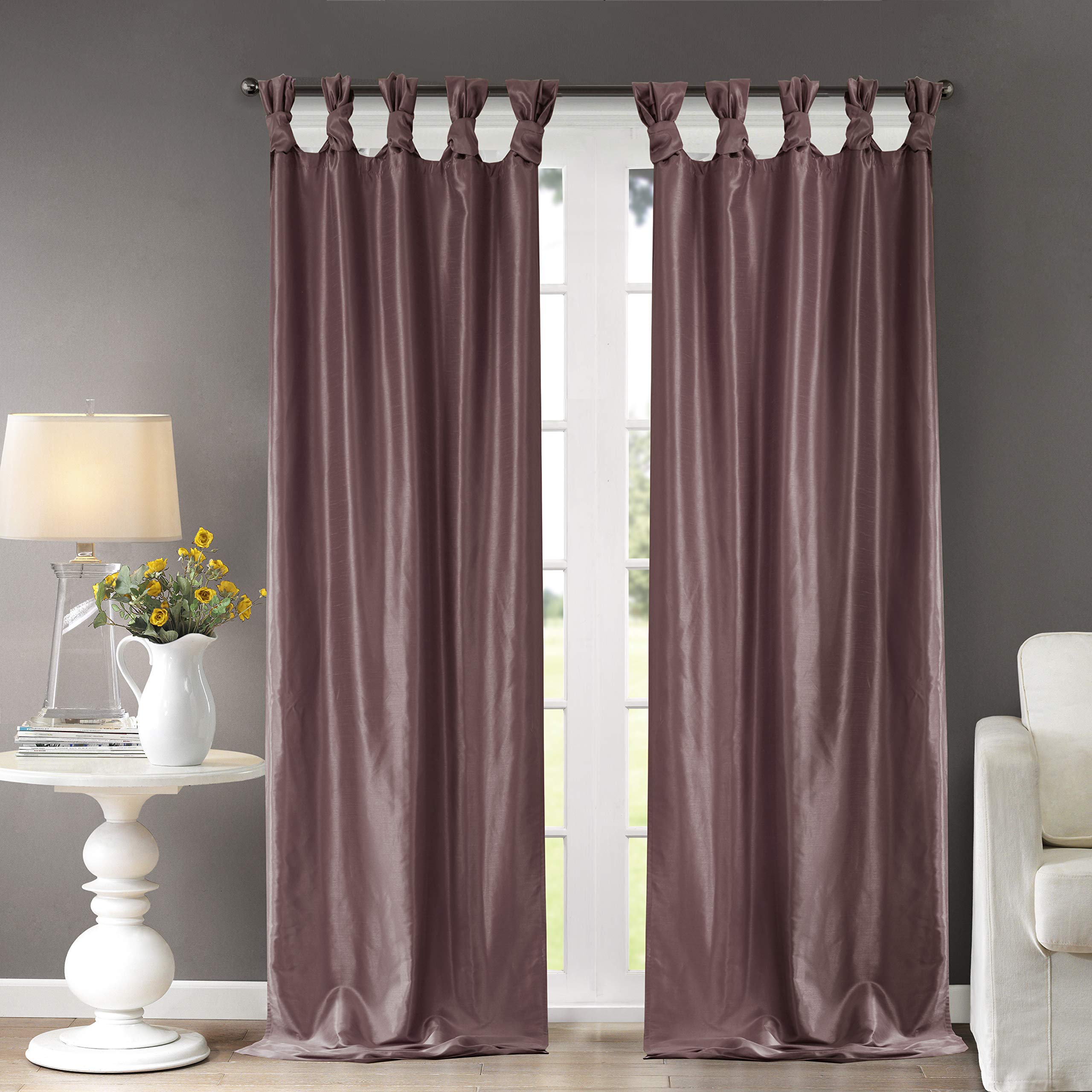 Yellow Tab Top Curtains Curtains & Drapes 2023