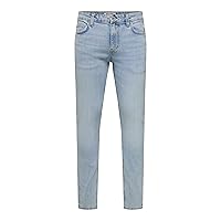 ONLY & SONS Onsloom Slim Box Pim DNM Mu Otl, Mix Blu Chiaro