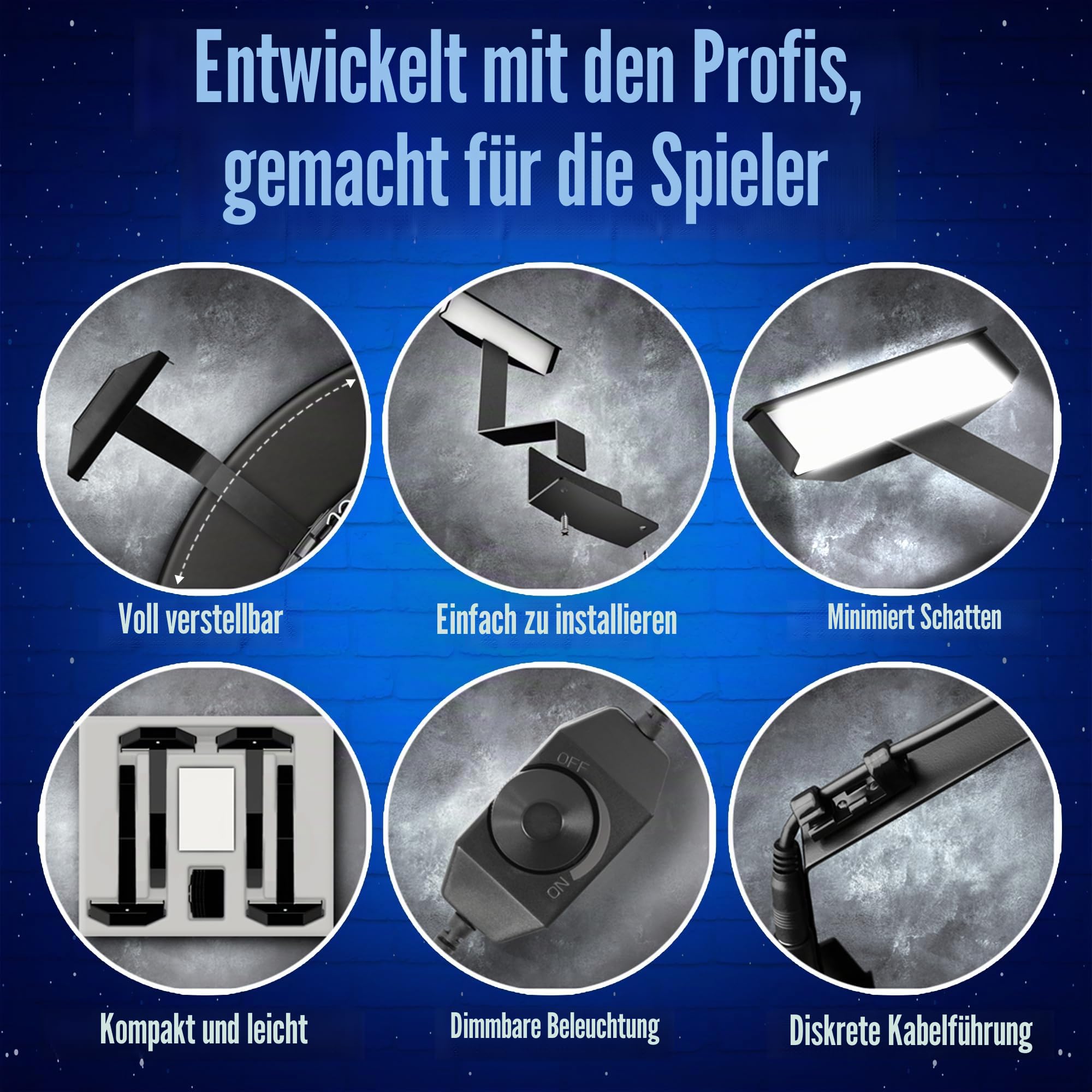 Shot Stadium Dart Beleuchtung