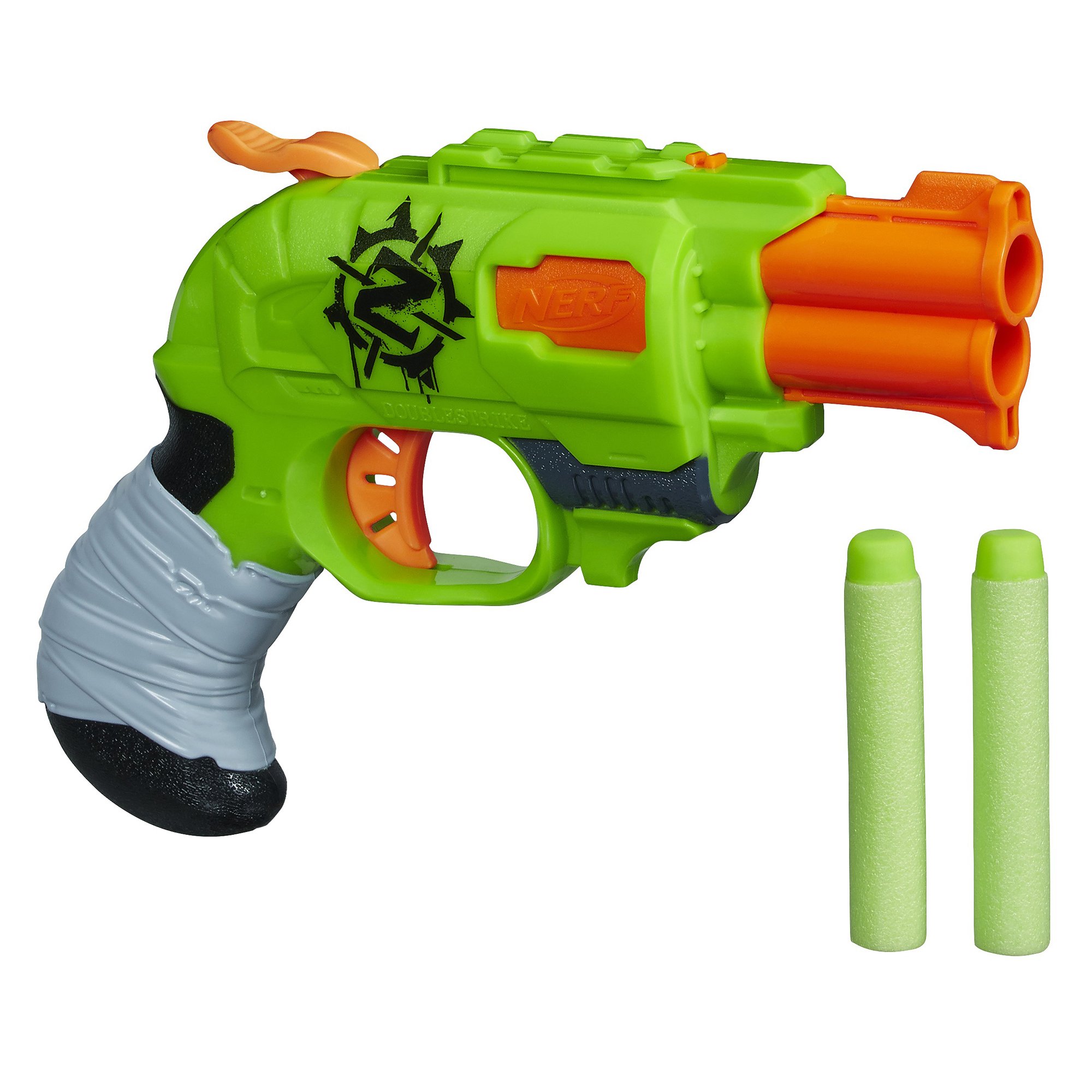Nerf Zombie Strike Doublestrike Blaster : Amazon.co.uk: Toys & Games