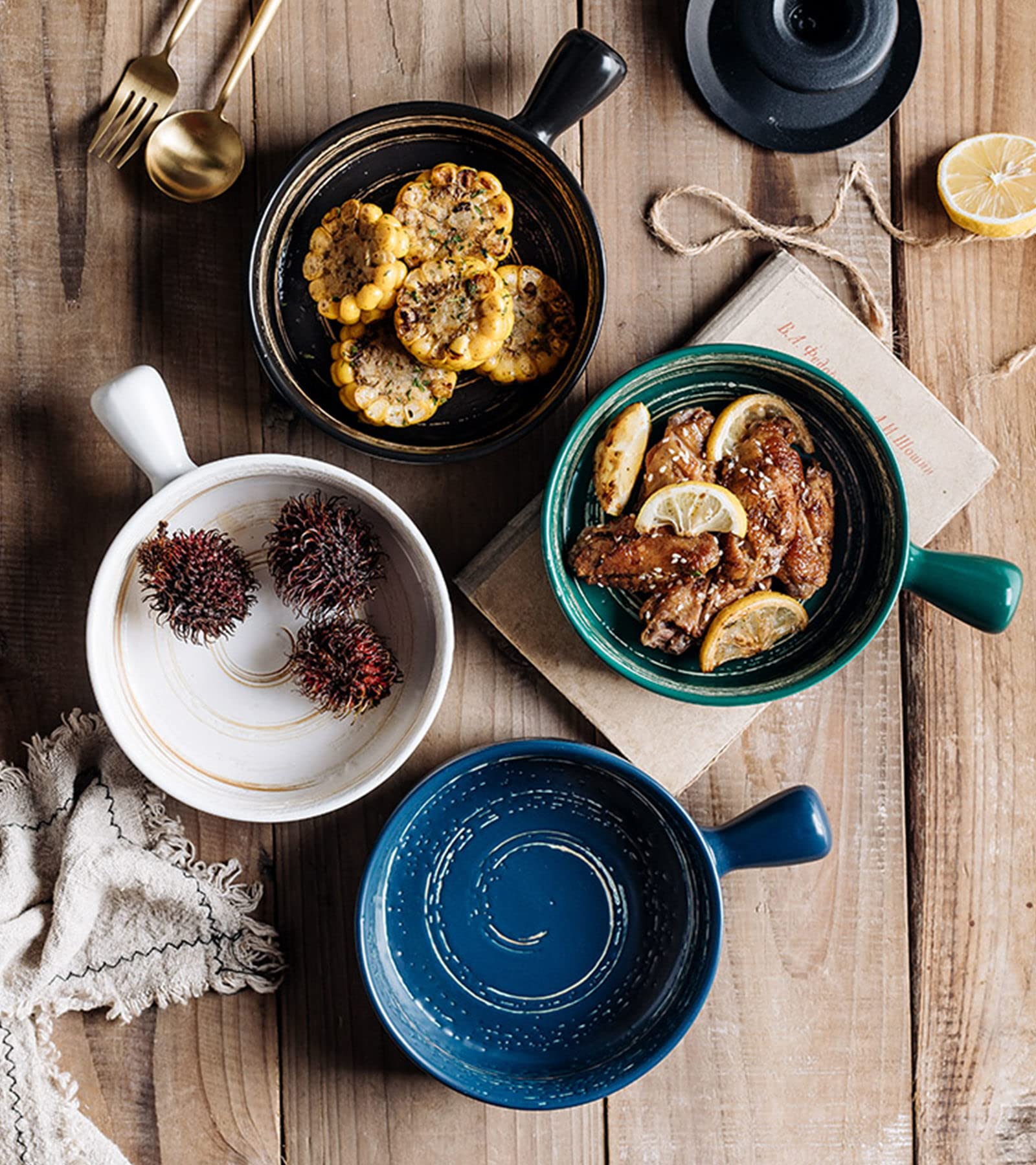 Plat Lasagne Plat De Cuisson En Céramique, 1 Plat à Lasagnes For Four, Moules à Lasagnes En Porcelaine Avec Poignées, Moules à Lasagnes En Porcelaine, Grands Four Ceramique