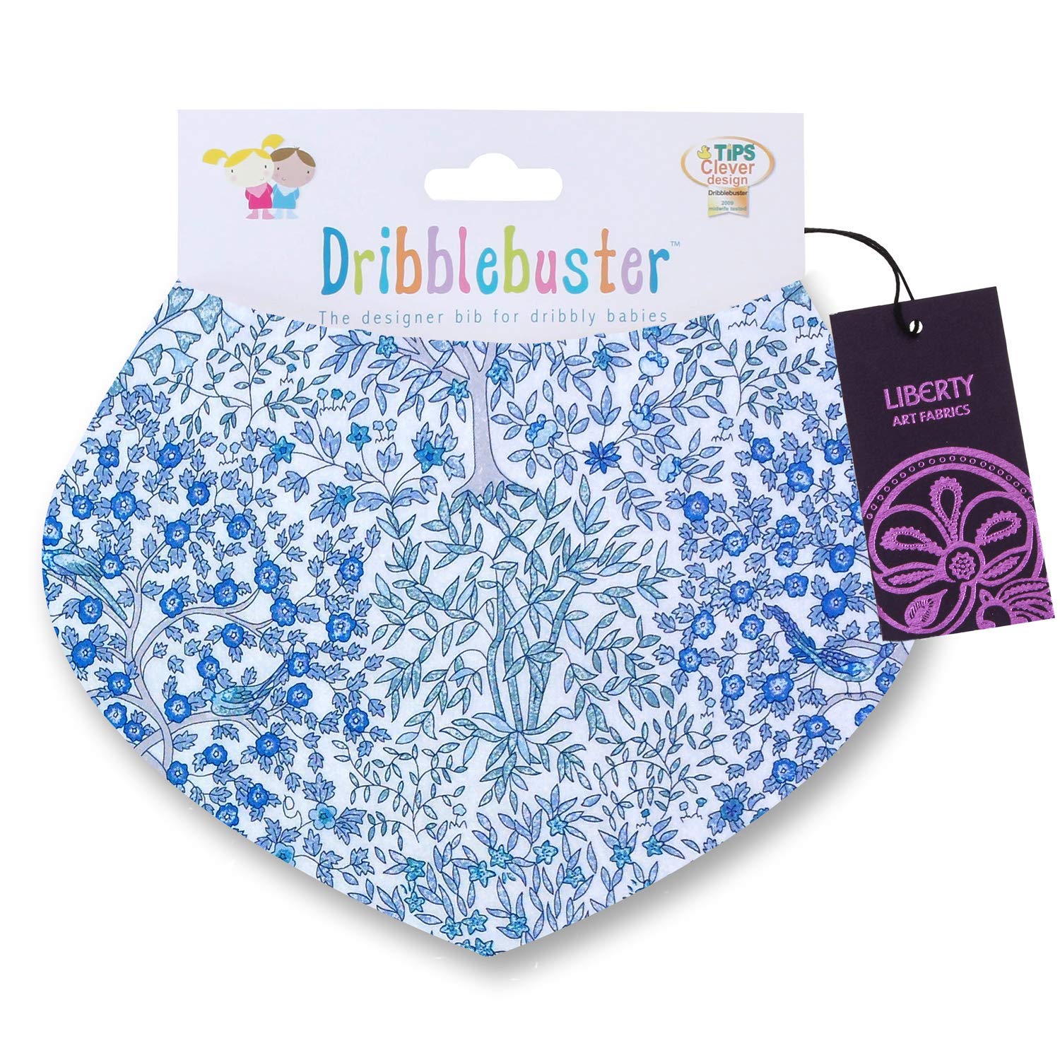 Liberty Bandana Dribble Bib Blue