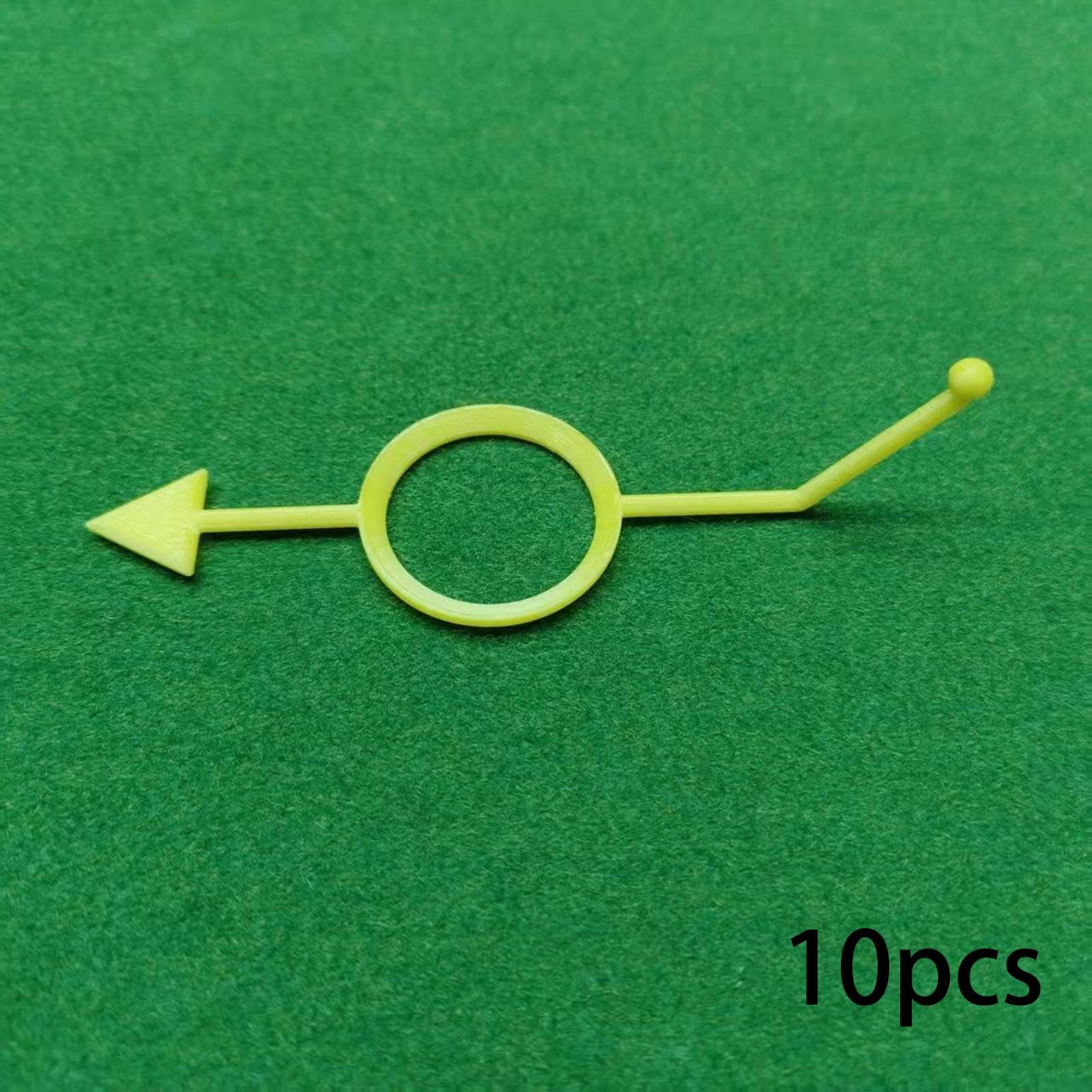 Baoblaze 10x Aiuto per l'allenamento del Biliardo, Accessori per Bambini Migliora Le tue abilità in Piscina Alte Prestazioni con Attrezzatura Sportiva