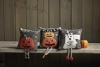 Vista 2 de Mud Pie Almohada colgante de Halloween para piernas, 1 unidad (paquete de 1), fantasma