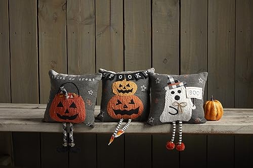 Miniatura 2 de Mud Pie Almohada colgante de Halloween para piernas, 1 unidad (paquete de 1), fantasma