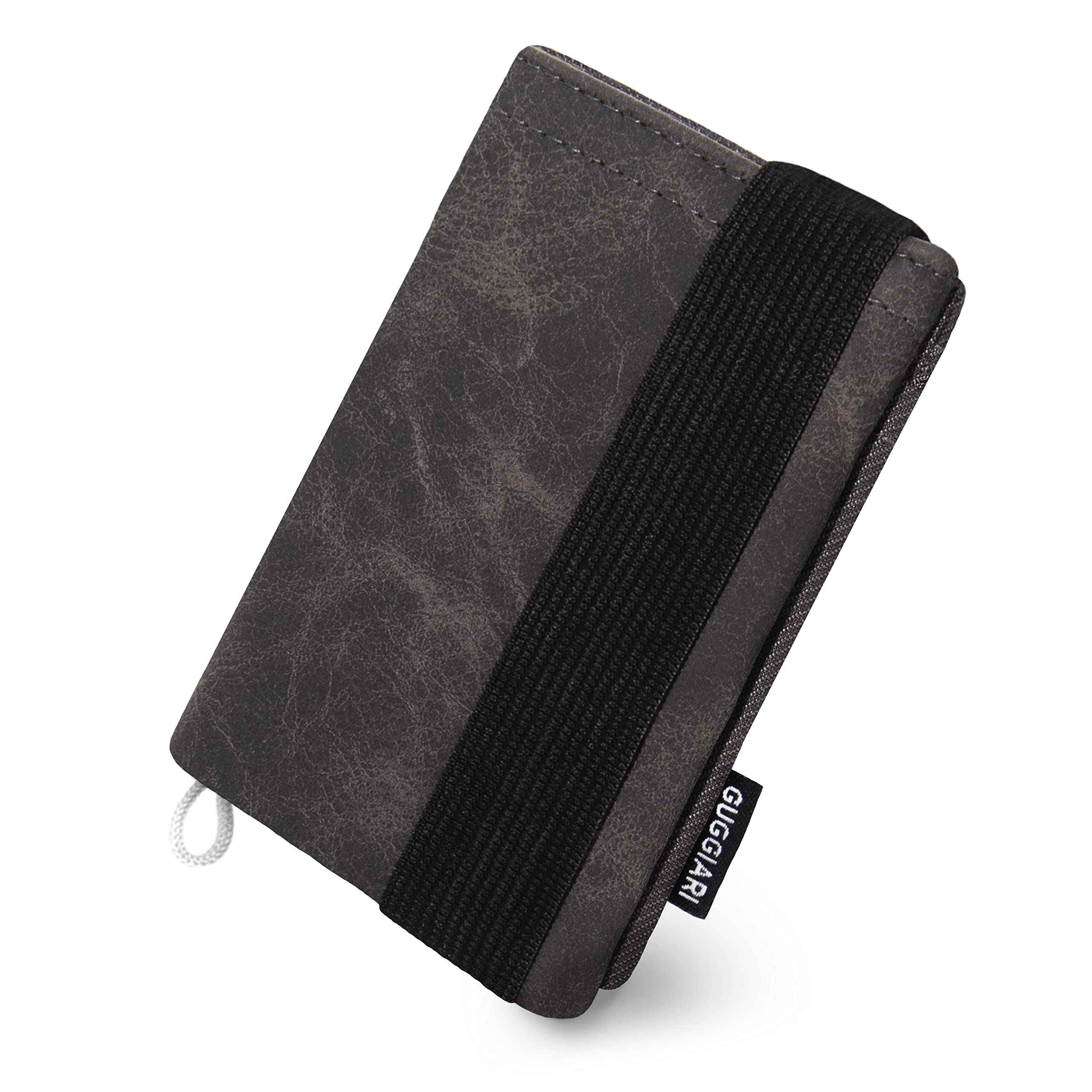 GUGGIARI Slim Wallet for Men - Compact, Soft and Minimalist Wallet to Organize Your Money, Credit Cards and Keys - Secure Wallet with RFID Blocking Technology