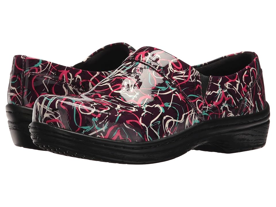

Klogs Footwear Mission (Scribble Patent) Women's Clog Shoes, Multi