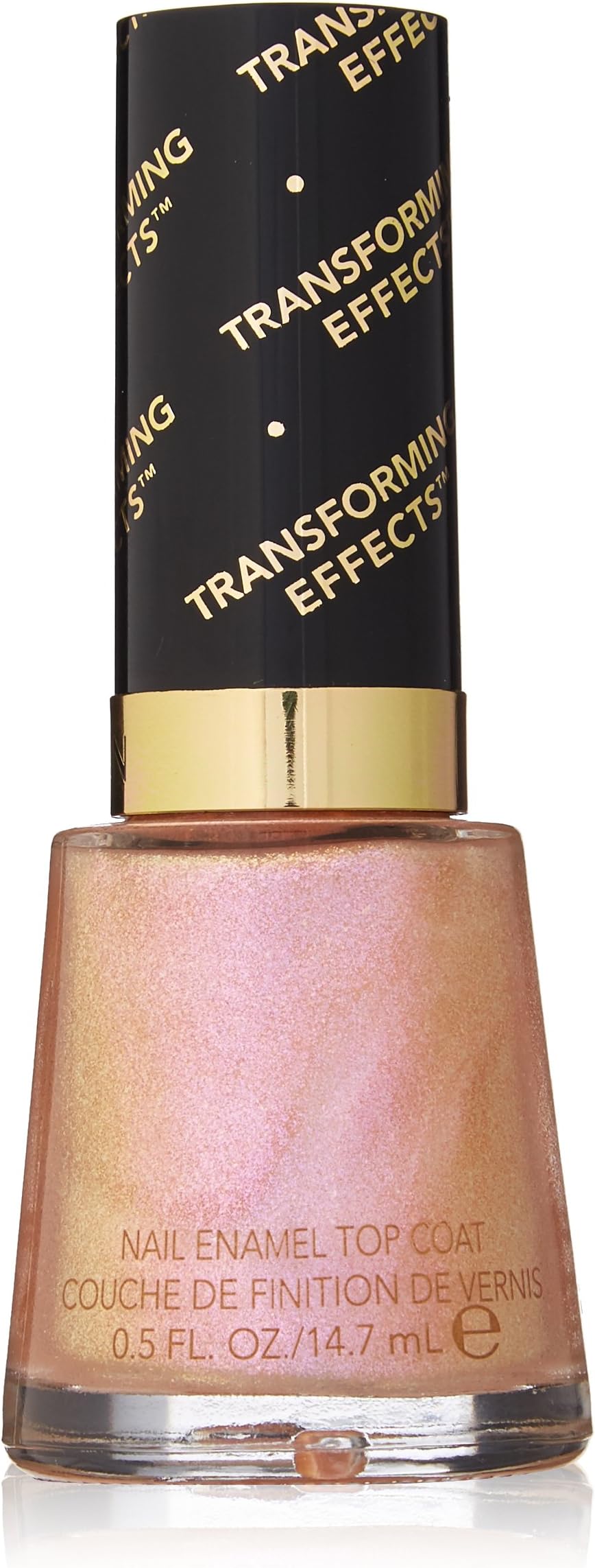 REVLON Transforming Effects Matte Finish Top Coat, Pink Glaze, 0.5 Fluid Ounces