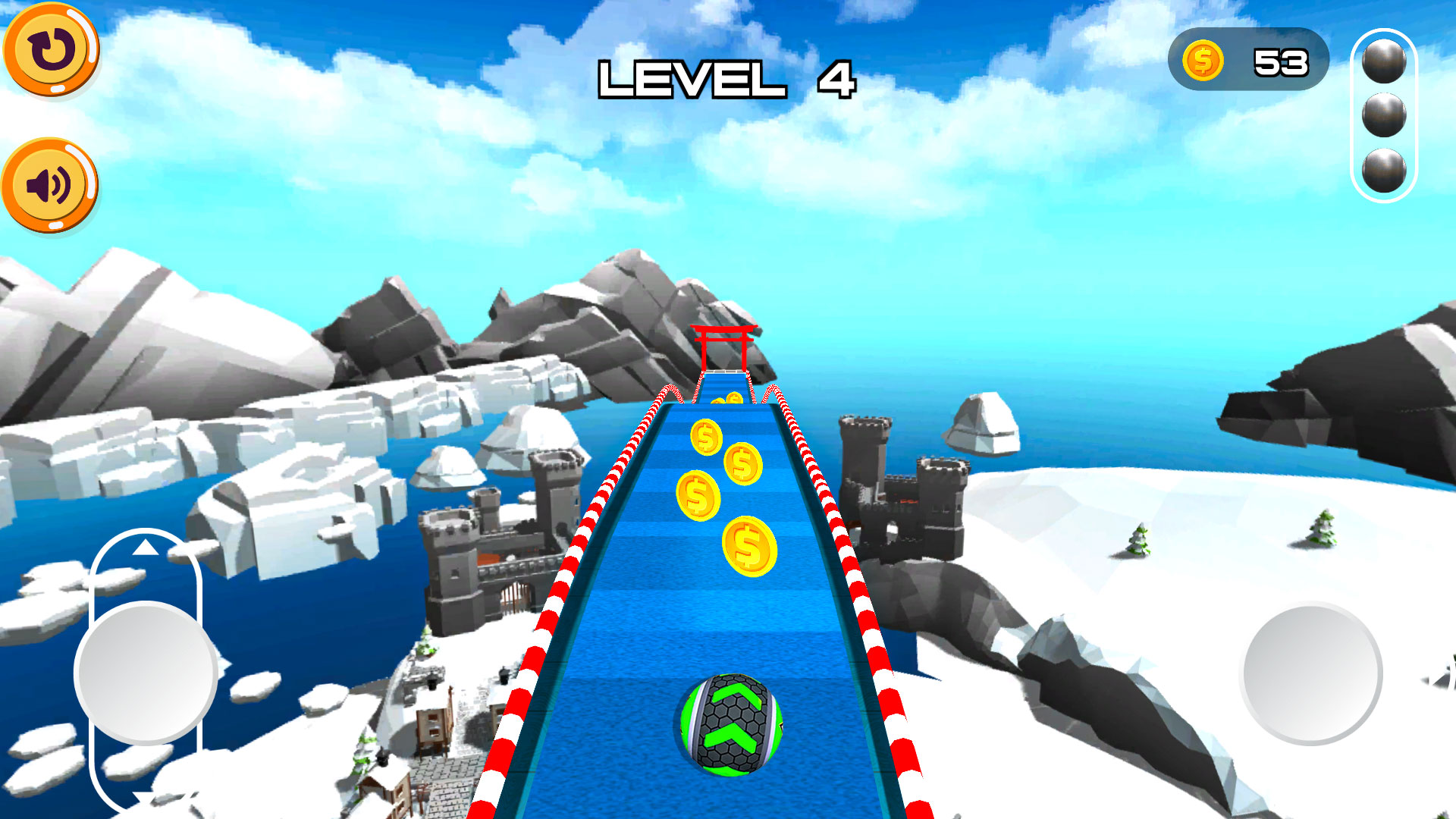 Rolling Balls Race 3D Going Rush: Rollance Sky Race Master Action Ball ...