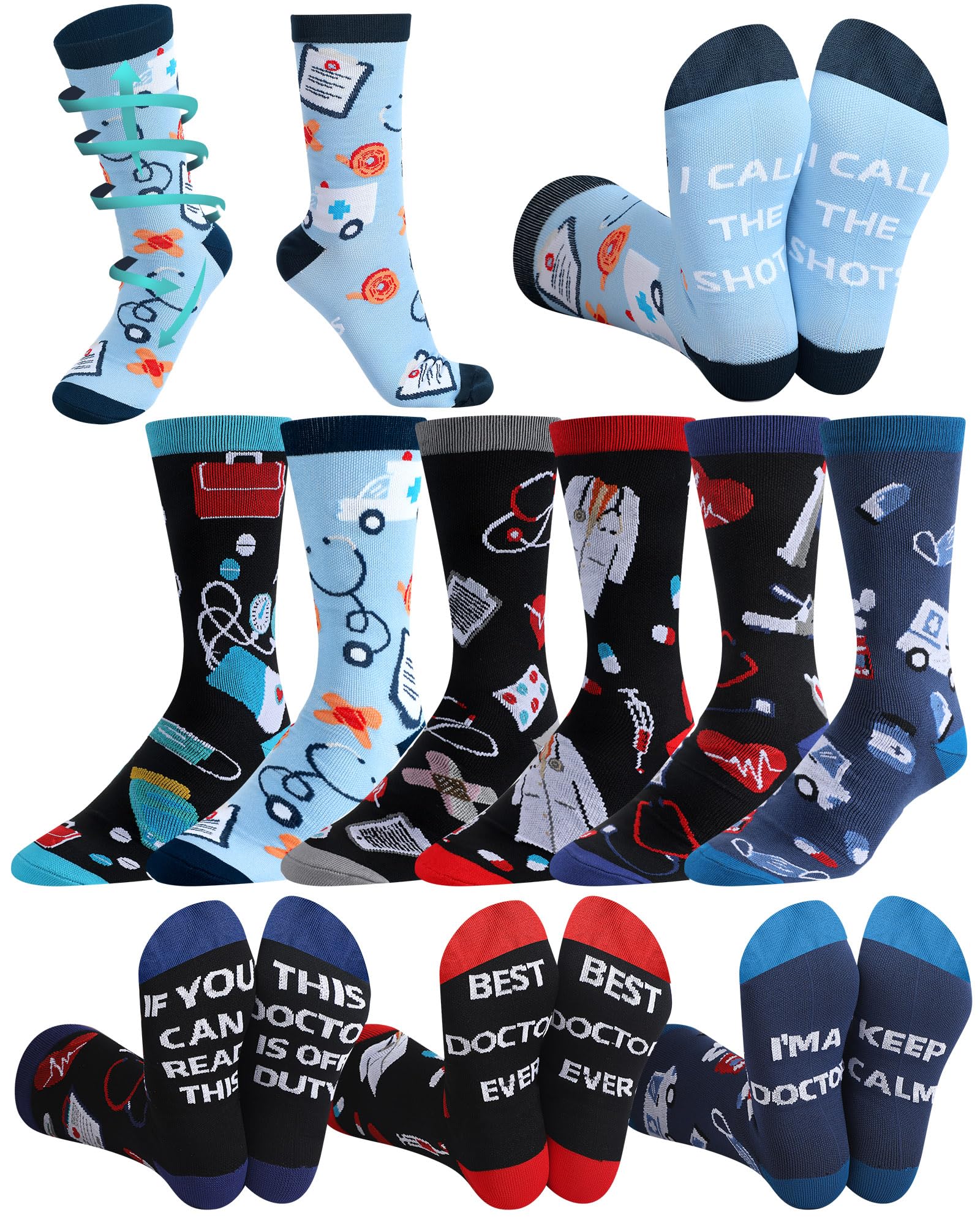 Funny Nurse Socks 2 Pairs Retired Nurse Socks - Funny Nursing Retirement  Gifts For Women \u0026 Men Retirement Party Gifts, image size:1600x2000
