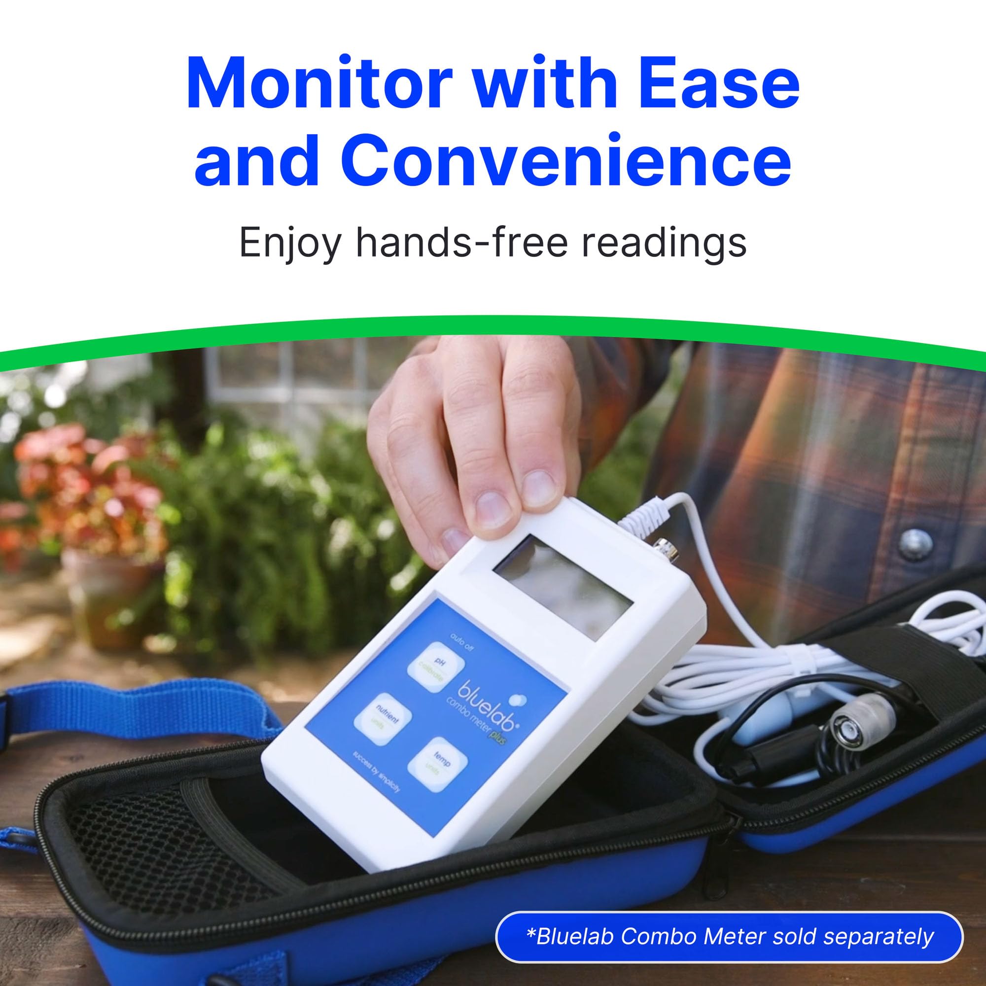 Bluelab METCARRYCASE Carry Case for Bluelab Meters used for Hydroponic System and Plant Grow (Meter and Probe Sold Separately)