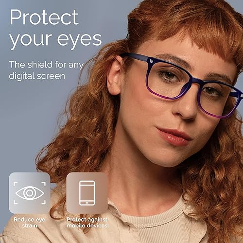 Miniatura 2 de Livho Gafas de Luz Azul de Alta Tecnología - Gafas de Computadora con Bloqueo Avanzado de Luz Azul - Fatiga por Pantalla y Protección UV *B3