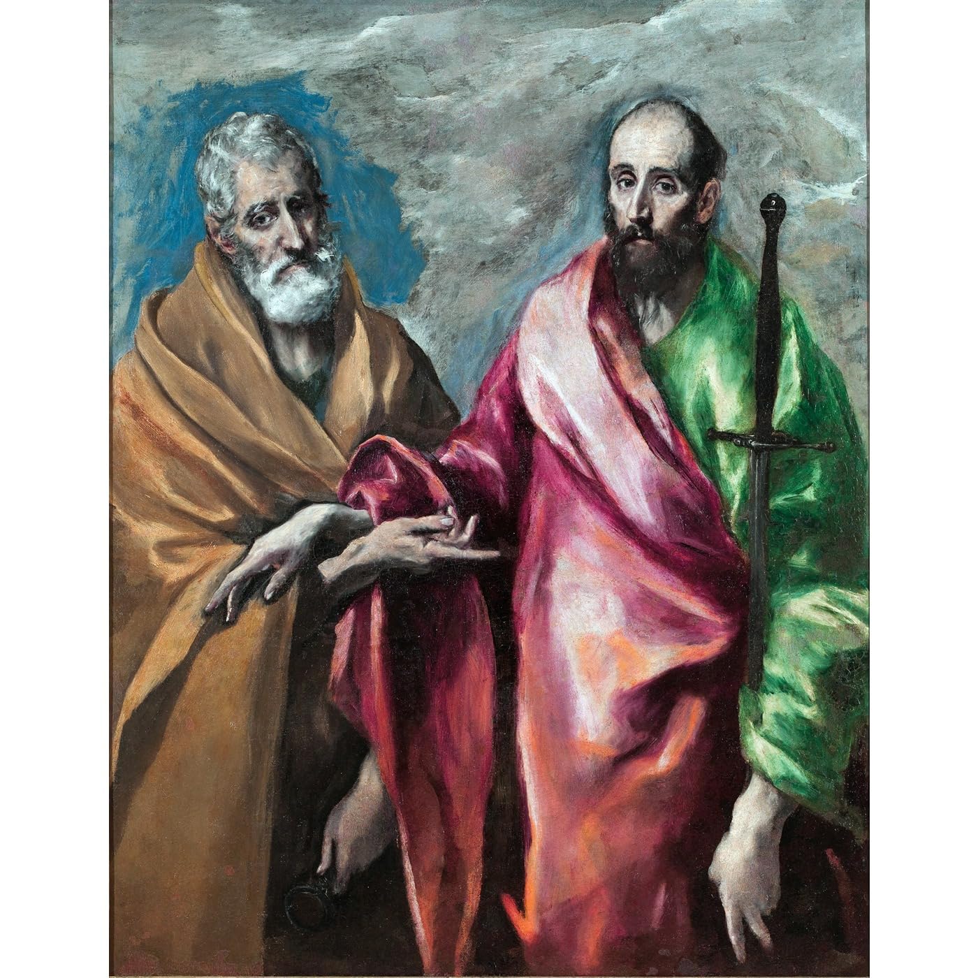 Impression giclée El Greco Saint Pierre et Paul grand format 127x101 - 2