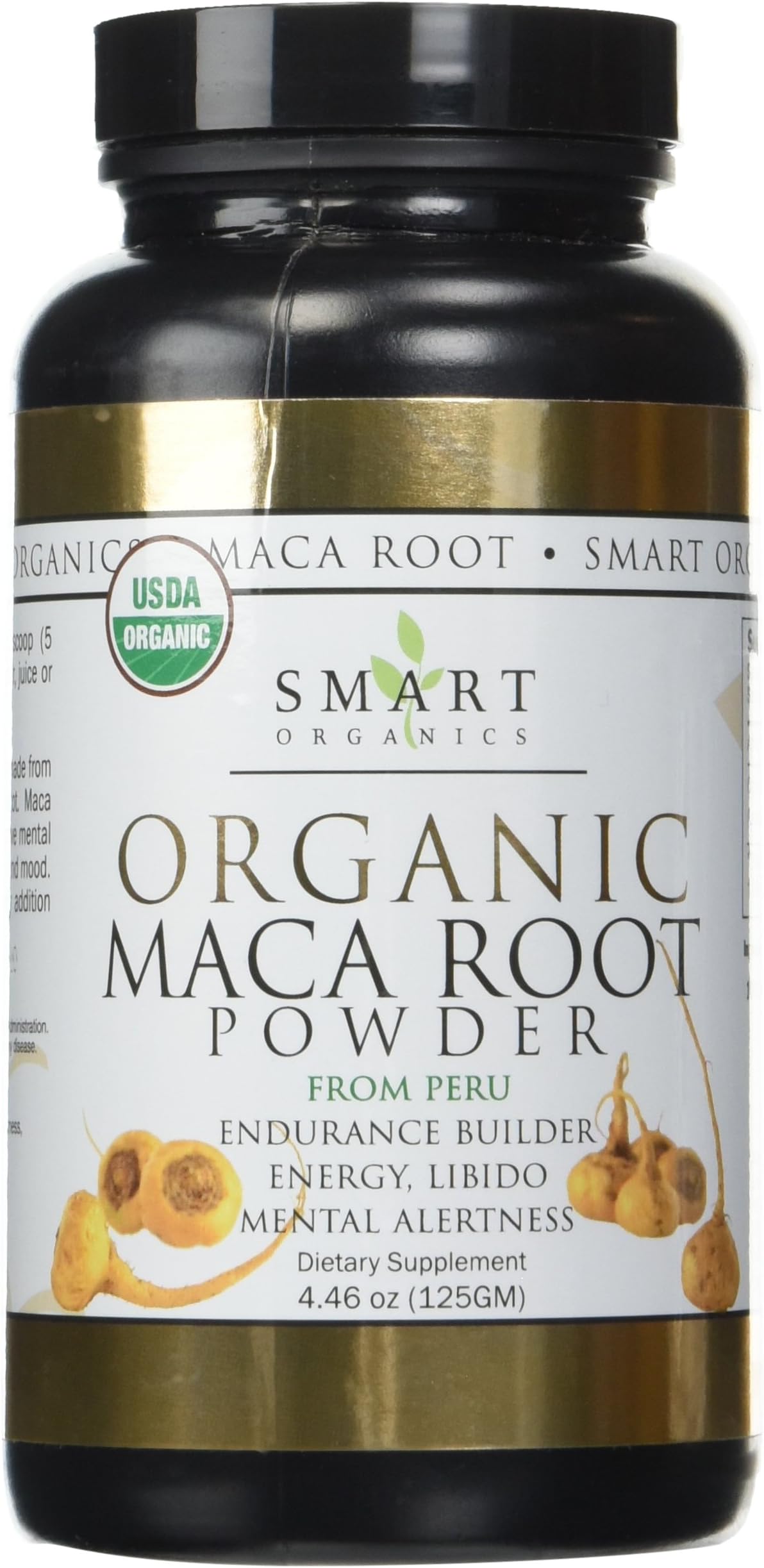 SMART ORGANICS Organic Maca Root Powder, 0.02 Pound