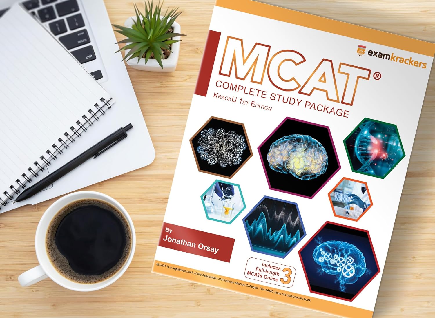 Examkrackers MCAT Complete Study Package, 12th Edition - Krack U. (2026-2027): 7 MCAT Prep Books, 3 Full-Length MCATs, and 44 mini-MCATs - by Jon Orsay      12th Edition