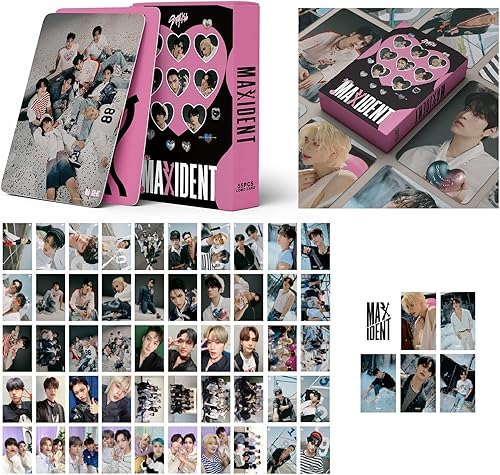 55 tarjetas de fotos para niños tarjetas de felicitación Lomo para niños tarjetas de felicitación para colección rosa