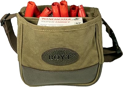 Boyt Plantation Shell Pouch, Large, Taupe