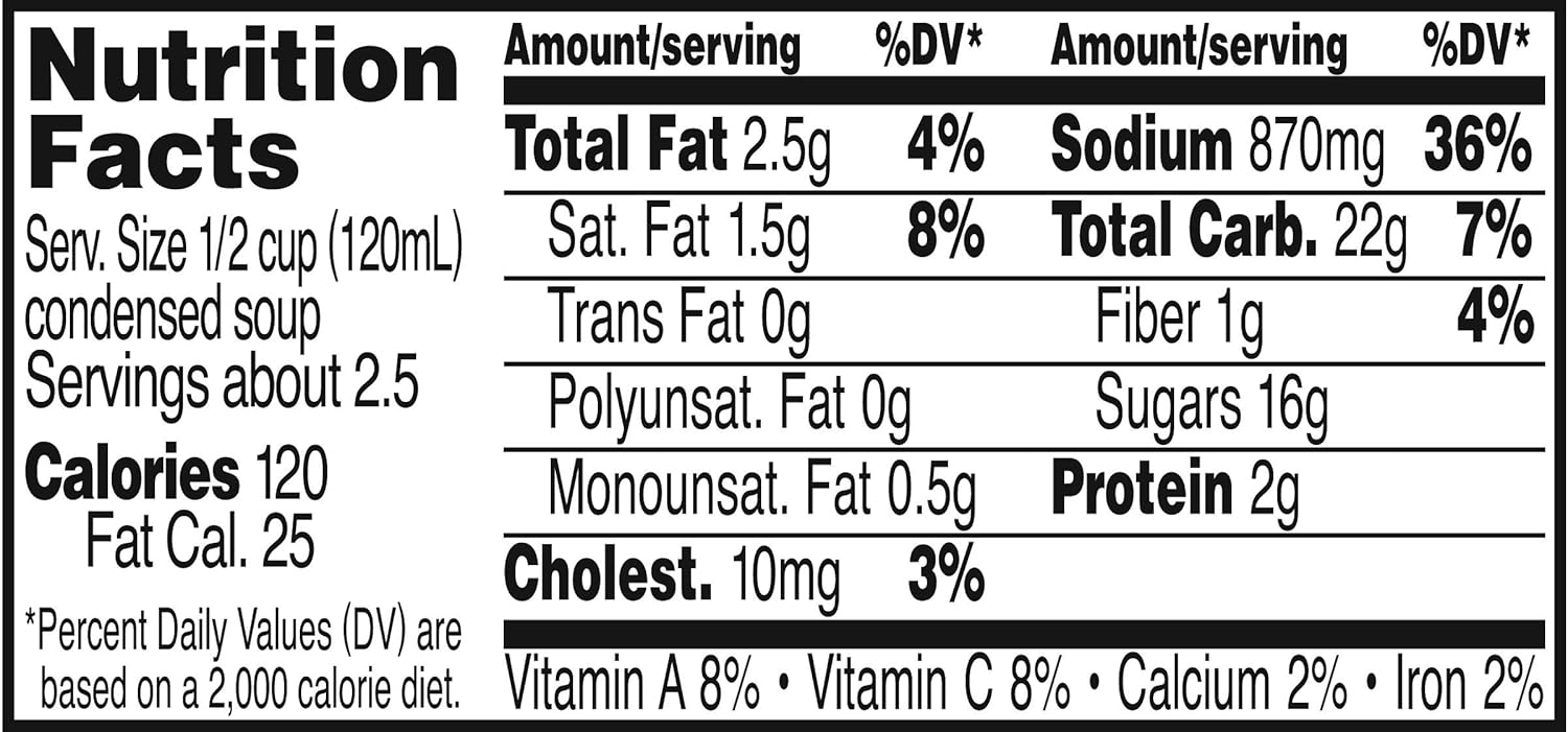 Campbell's Condensed Soup, Tomato Bisque, 11 Ounce (Pack of 12)