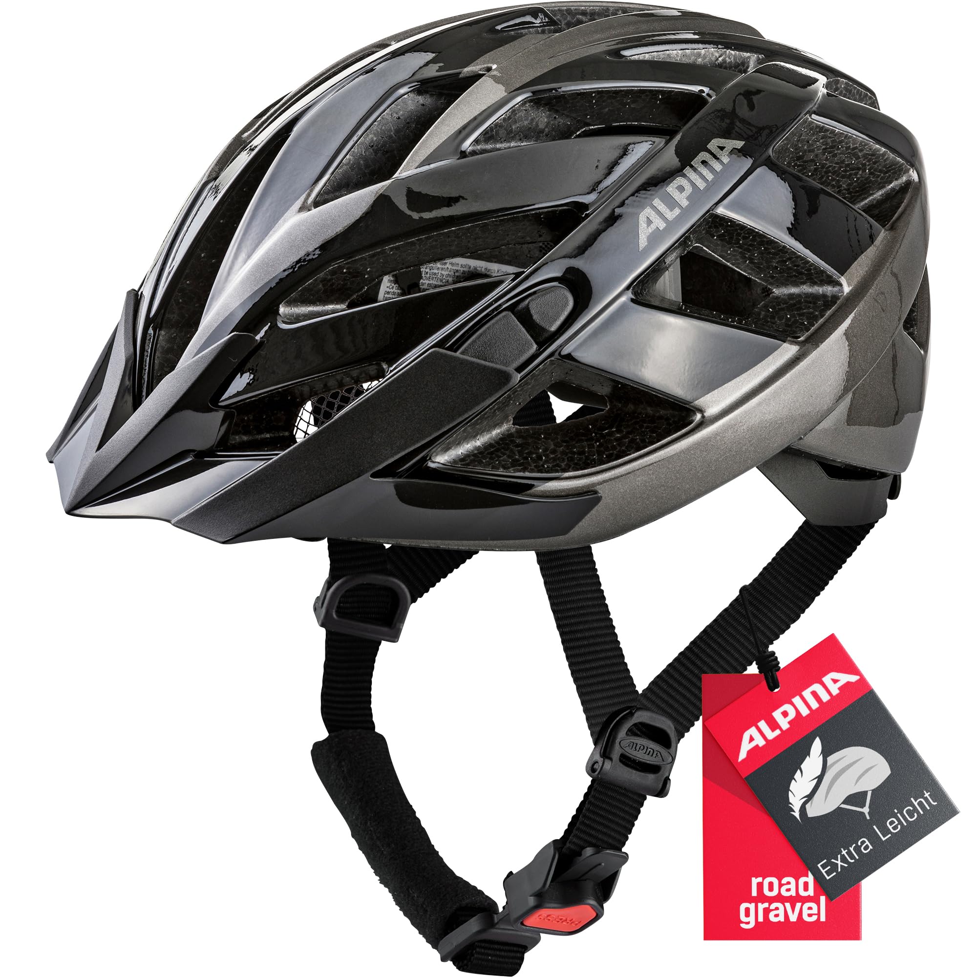 ALPINA Unisexe - Adultes, PANOMA 2.0 Casque de vélo, pearlwhite-Magenta Gloss