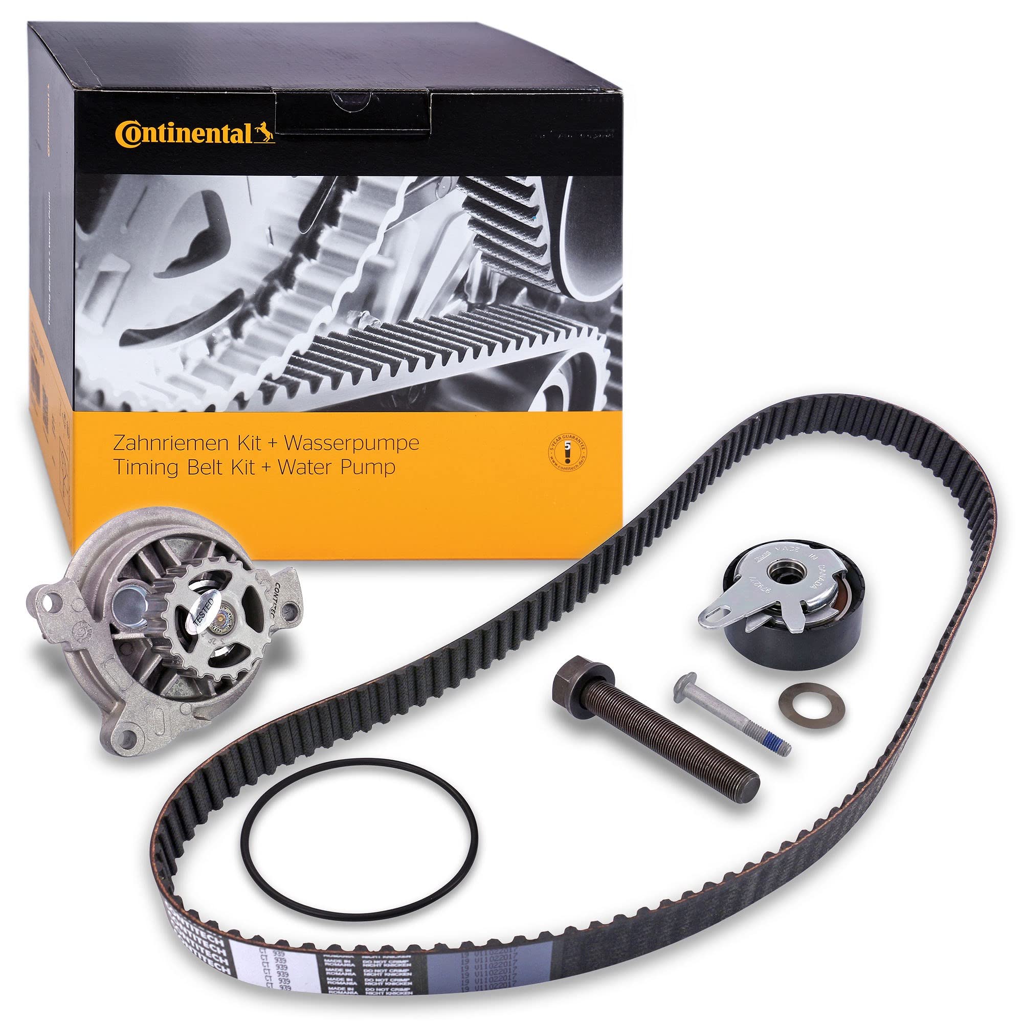 Contitech – ct939wp2 Bomba de agua con dientes Correa de distribución