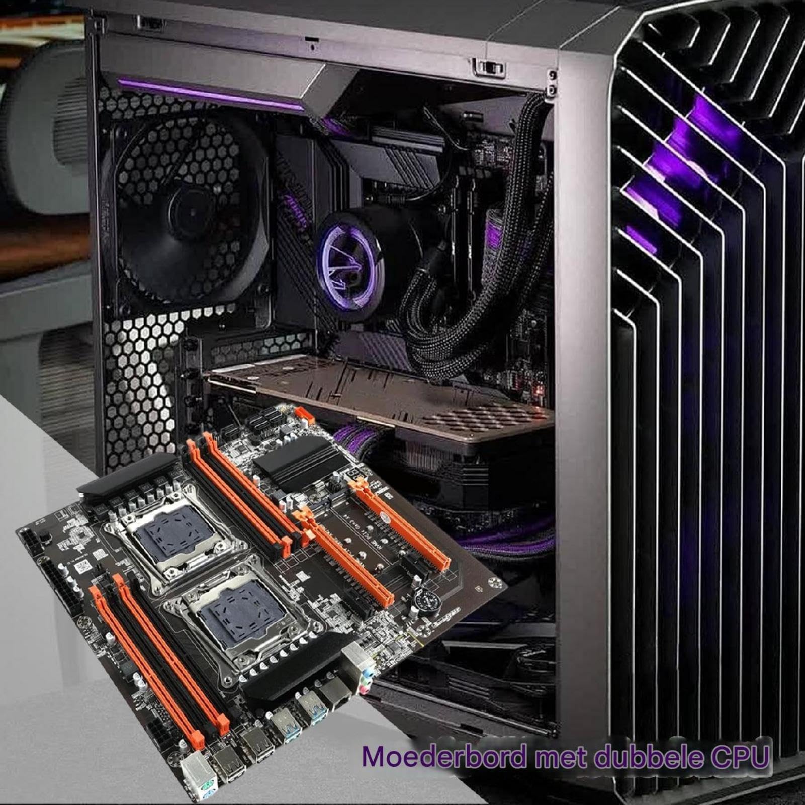 Placa Base de PC de computadora Placa Base de PC - Placa Base de CPU de | 256GB Doble Canal X99 PC Motherboard | Placa Base de PC DDR4 Placas Base de computadora