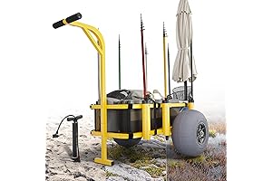 Bonnlo Beach Fishing Cart: The Ultimate Tackle Transporter