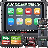 Vista 1 de Autel Escáner inteligente MaxiSYS Ultra EV, 2026 EV Ver.of Ultra S2 MS909S2, hasta Ultra MS909 MS909EV MS919, con kit EVDiag, sistema de alto