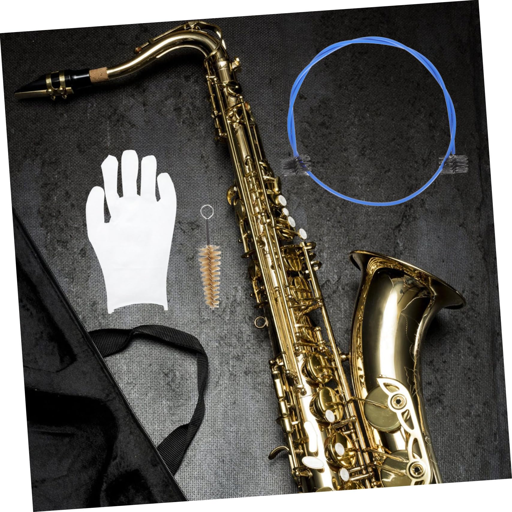 BESTonZON 3 Set Pulizia Degli Strumenti a Fiato Pennello Flessibile a Cornetta Accessori Per La Pulizia Kit Per La Pulizia Dell'apparecchio Spazzola Per La Cura Addominali Piccolo