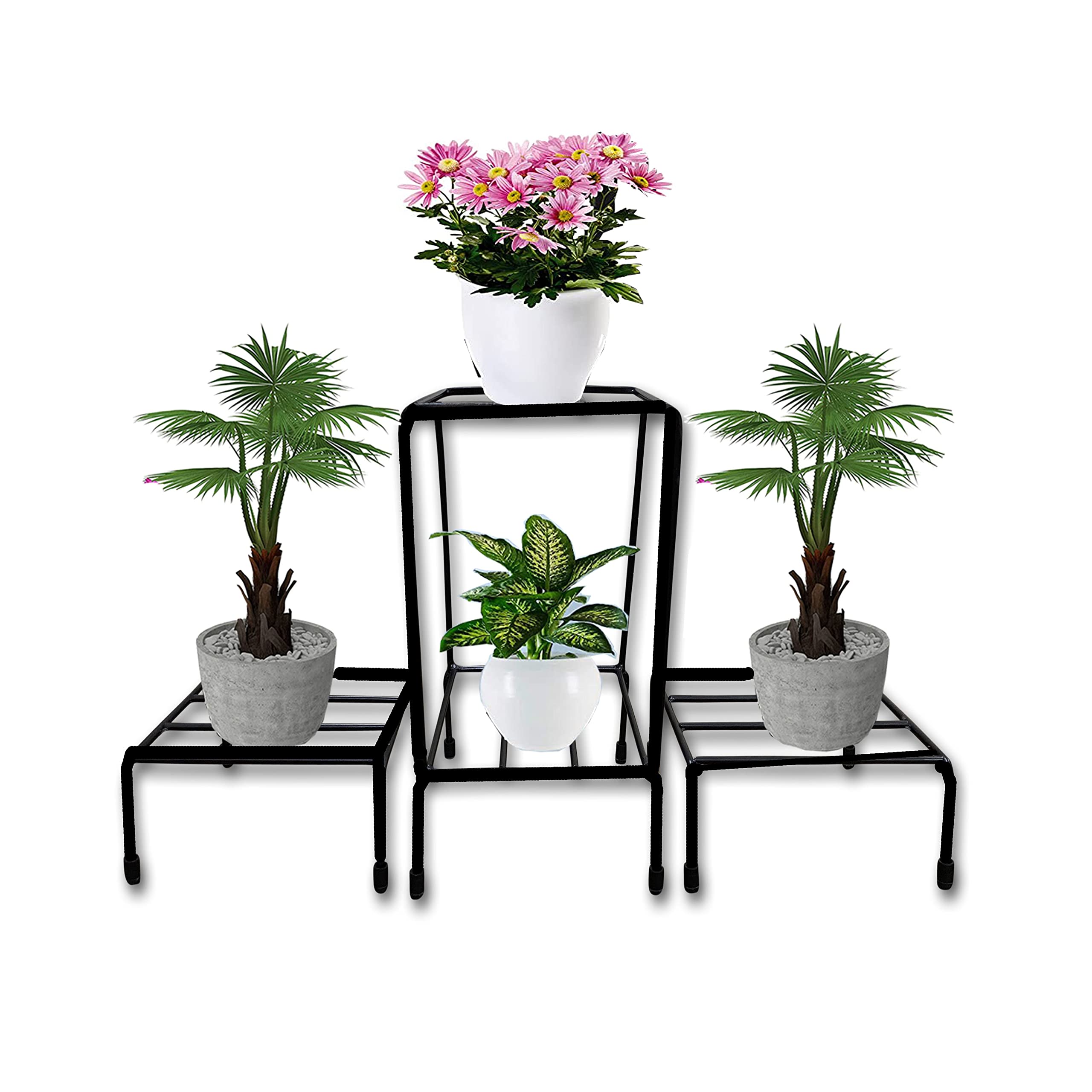 See full amazon price history chart for IRON LANDS 3 Tier Metal with Scratchless Base Indoor/Outdoor Flower Pot/Plant Corner Stand for Home Garden Balcony Living Room Decor IRON LANDS 3 Tier Metal with Scratchless Base Indoor/Outdoor Flower Pot/Plant Corner Stand for Home Garden Balcony Living Room Decor (B09JT5HYGM) Amazon Price History, Amazon Price Tracker