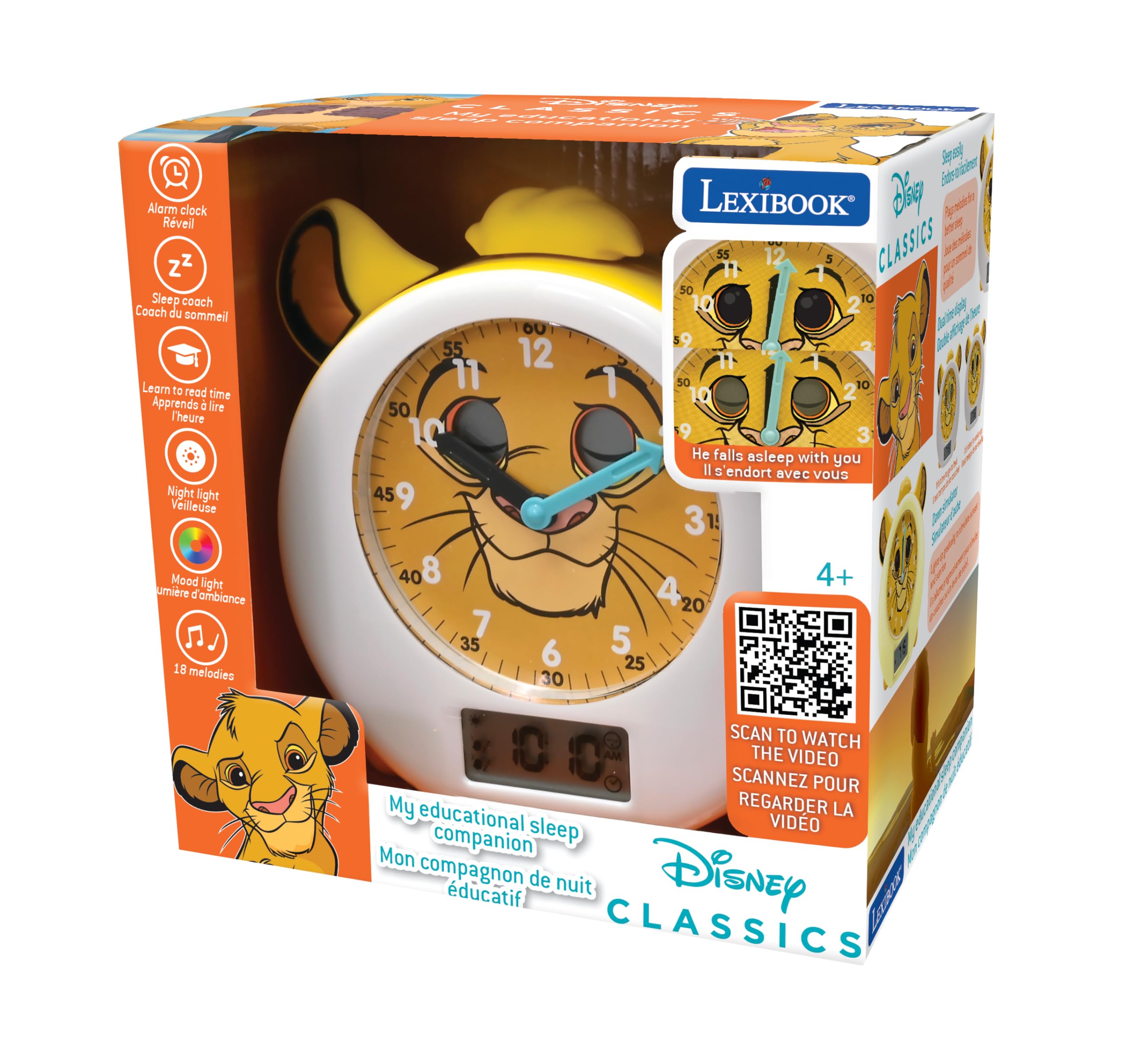 Amazon.co.jp: LEXiBOOK、Disney Stitch、My Sleep Companion