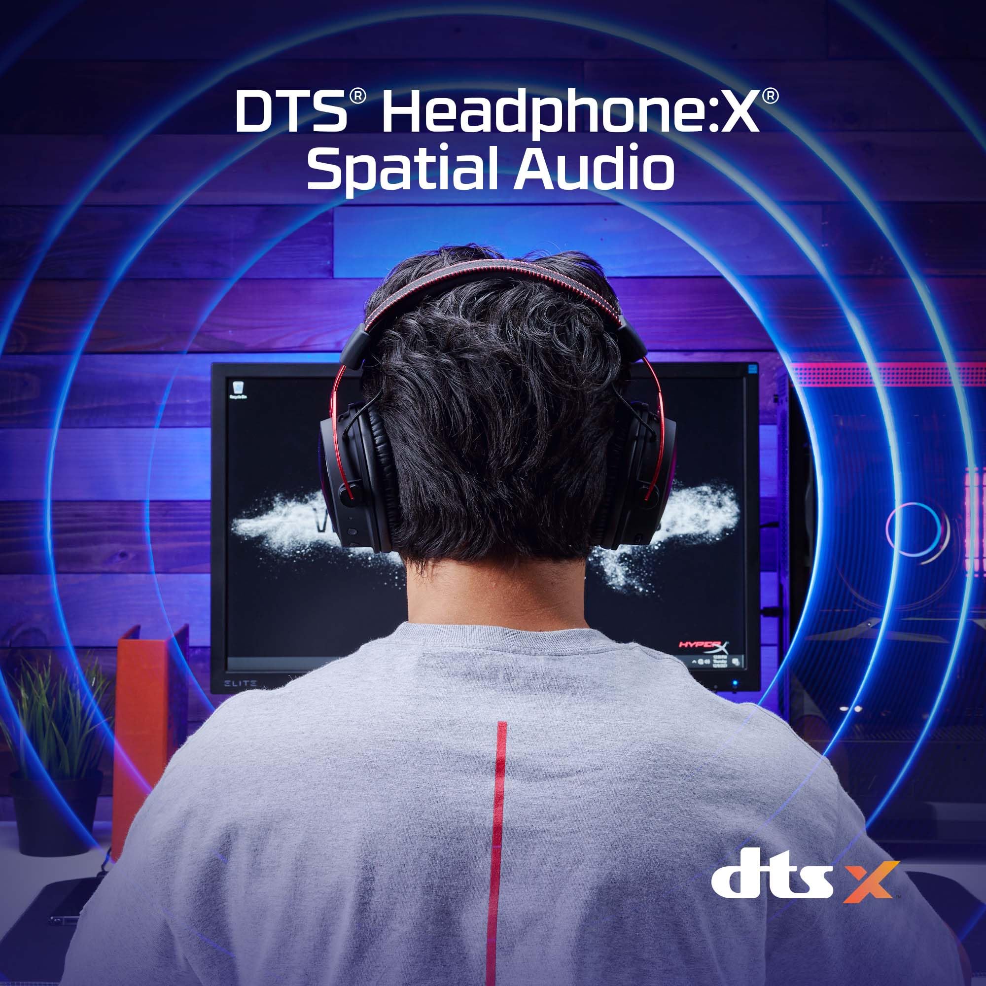 HyperX Cloud Alpha: 3D-Audio, Noise-Canceling, 300h Playtime Ansicht 3