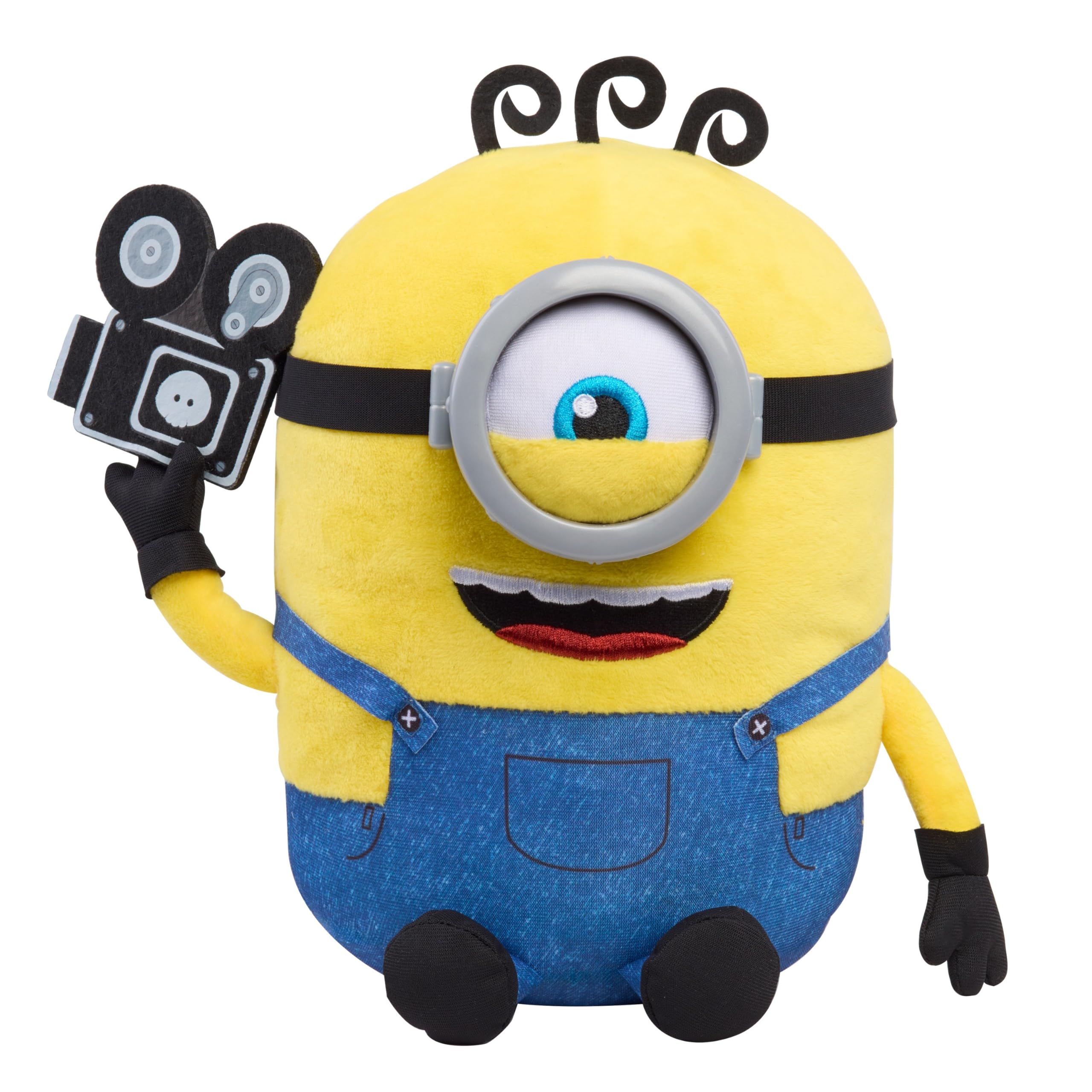 Just Play Illumination Minions Babbling James 23 cm Interactive Plush with Sounds, Phrases & Singing, Ages 3+