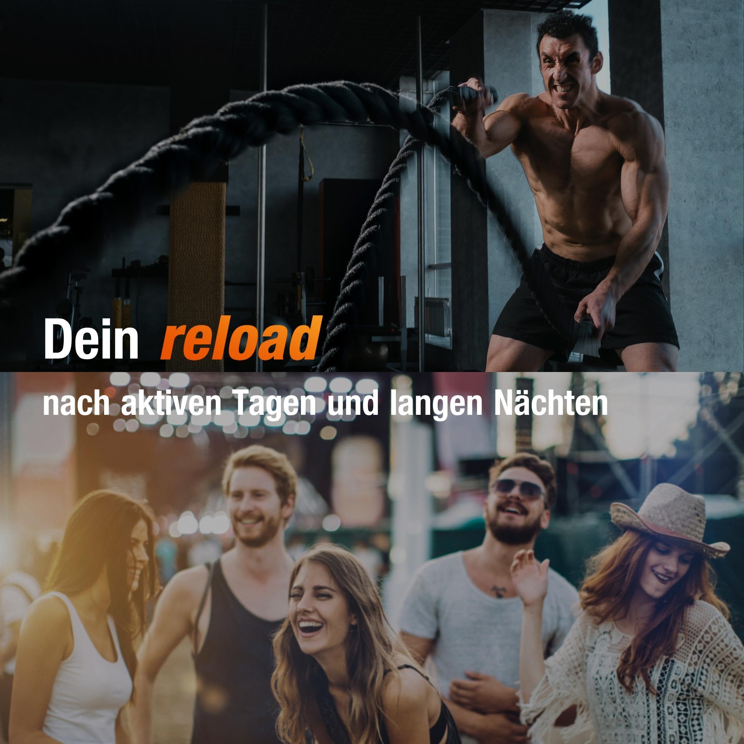 ELOTRANS reload Elektrolyte Pulver Sport, Orange, 3x 15 Beutel