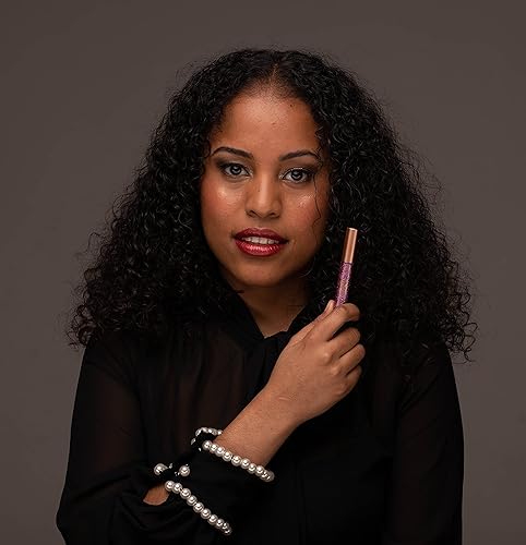 Miniatura 7 de EPILYNX by Dr. Liia Delineador de ojos hipoalergénico, delineador líquido con purpurina I Sin gluten y vegano para pieles sensibles (10 rojo)