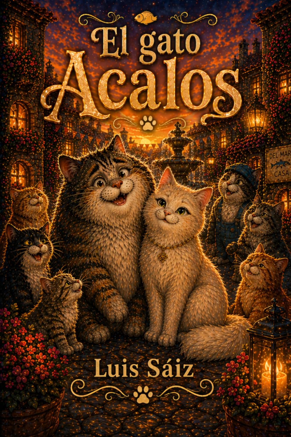 El gato Acalos (La Banda de los Bigotes)