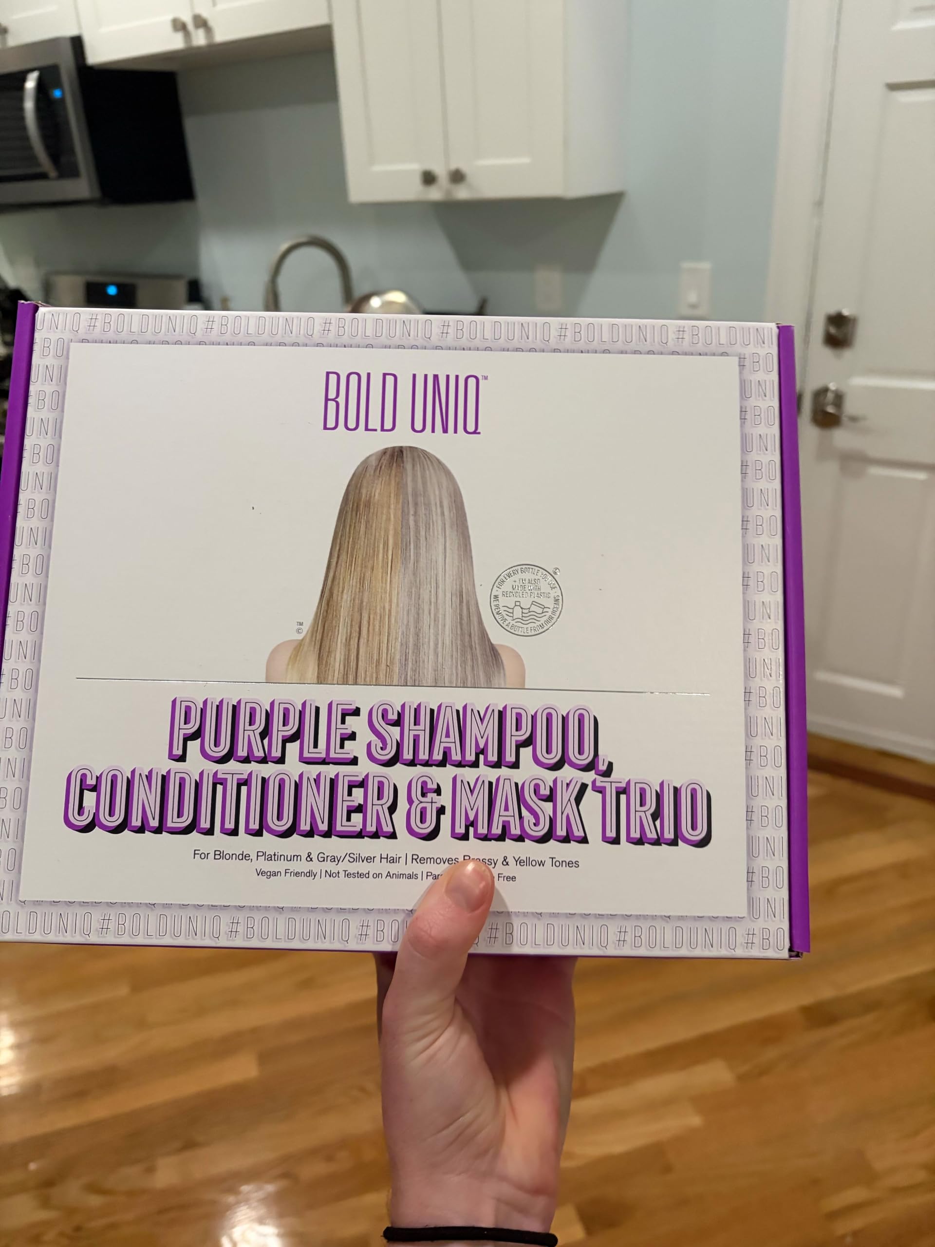 Amazon.com: Purple Shampoo, Conditioner & Mask Trio Gift Set
